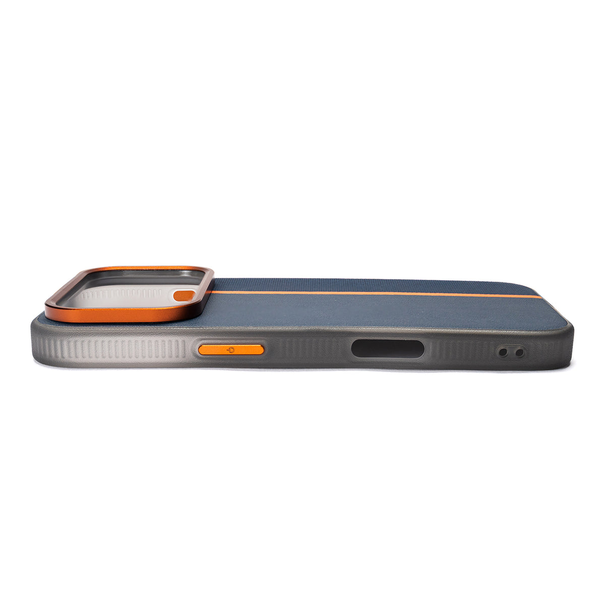 Tekne TwoTone Leather Case for iPhone 18 Pro- Blue