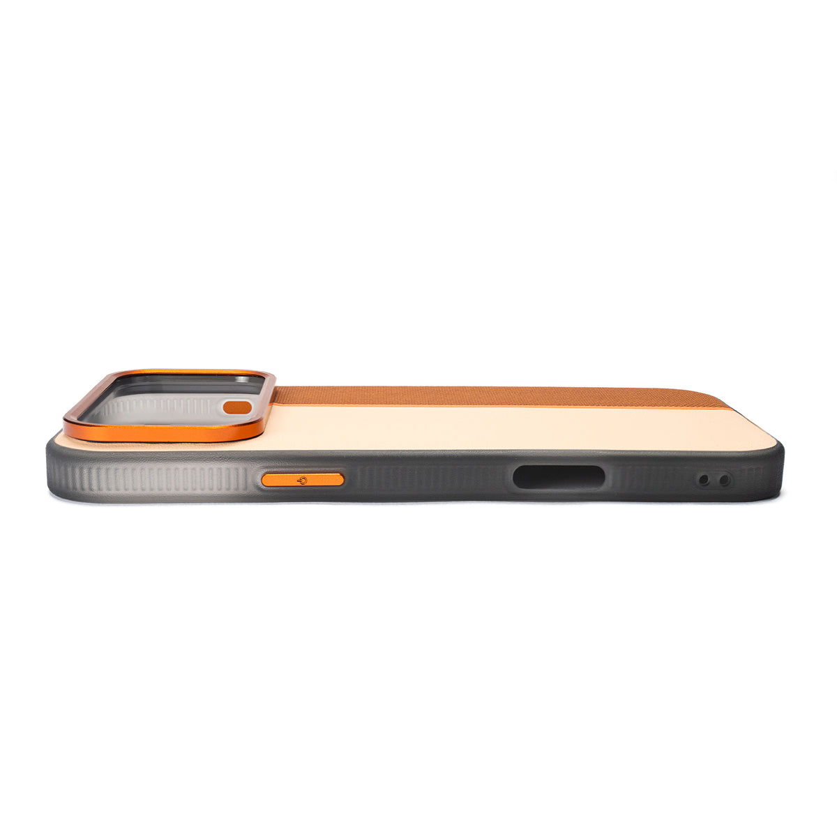 Tekne TwoTone Leather Case for iPhone 18 ProMax- Brown