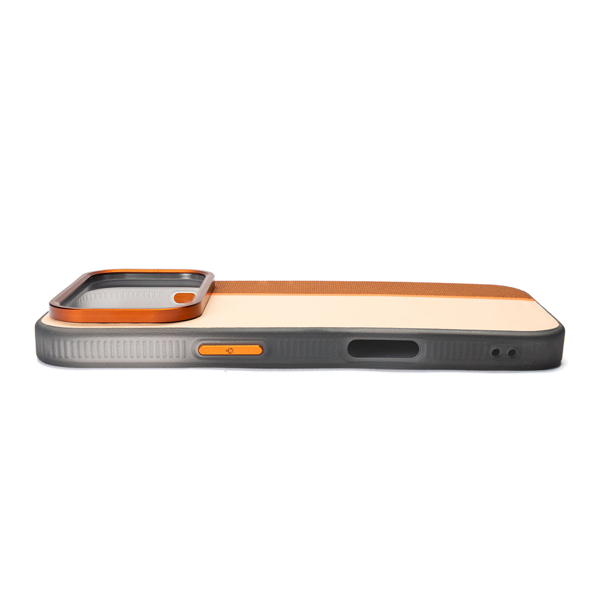 Tekne TwoTone Leather Case for iPhone 18 Pro- Brown
