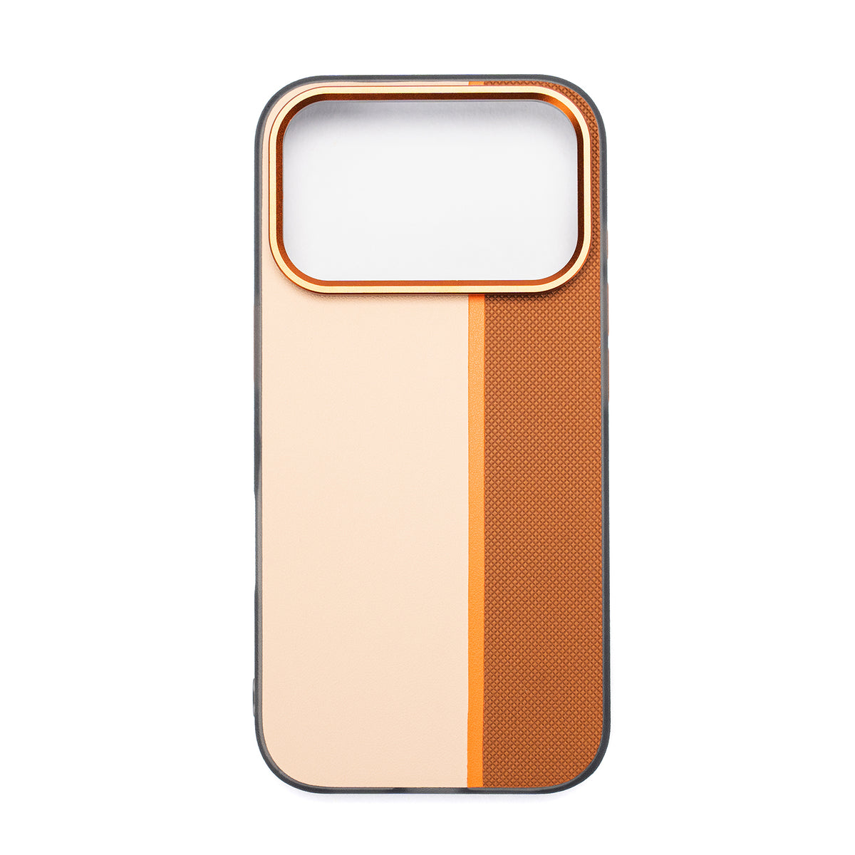 Tekne TwoTone Leather Case for iPhone 18 Pro- Brown