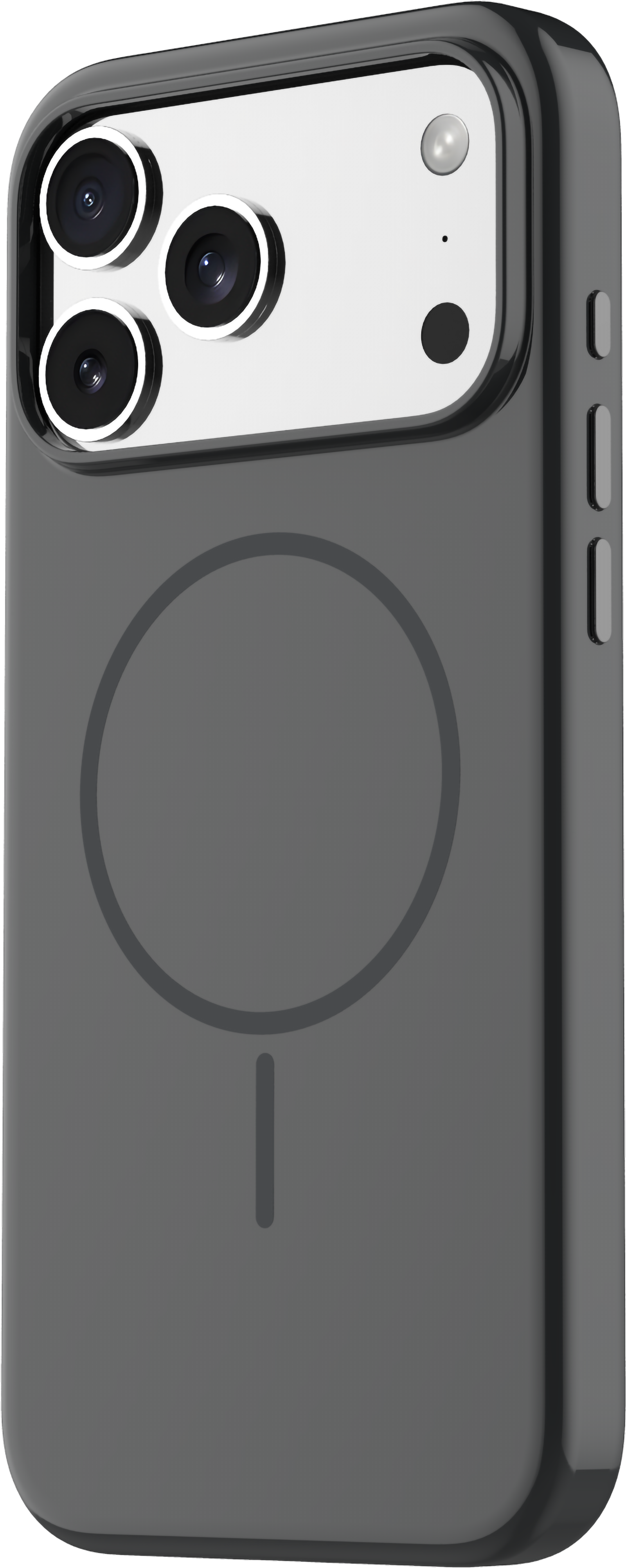 TEKNE Gloss Hard case for iPhone 17 Pro Max-Black