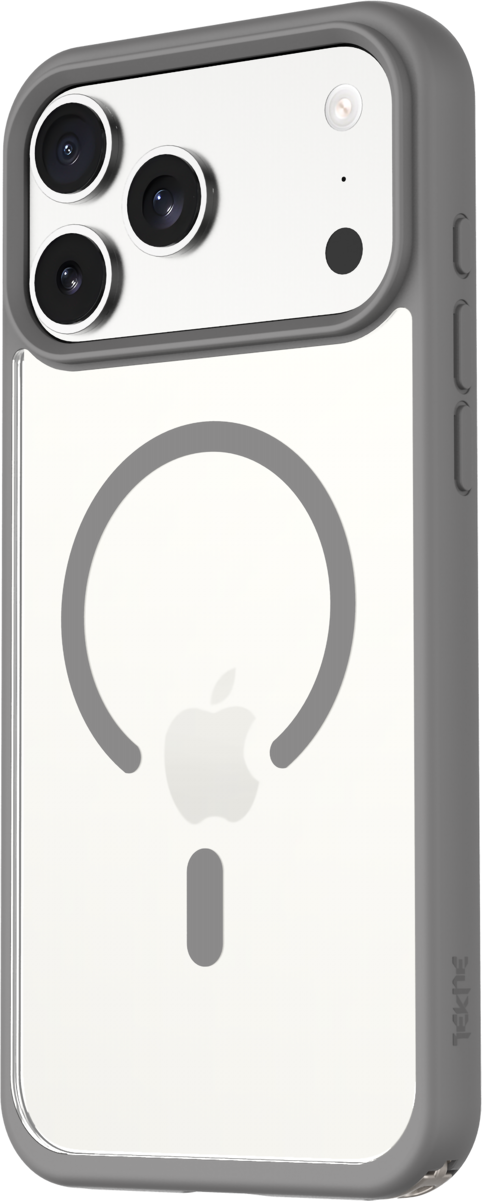 TEKNE Hybrid Protective case for iPhone 17 Pro Max-Grey