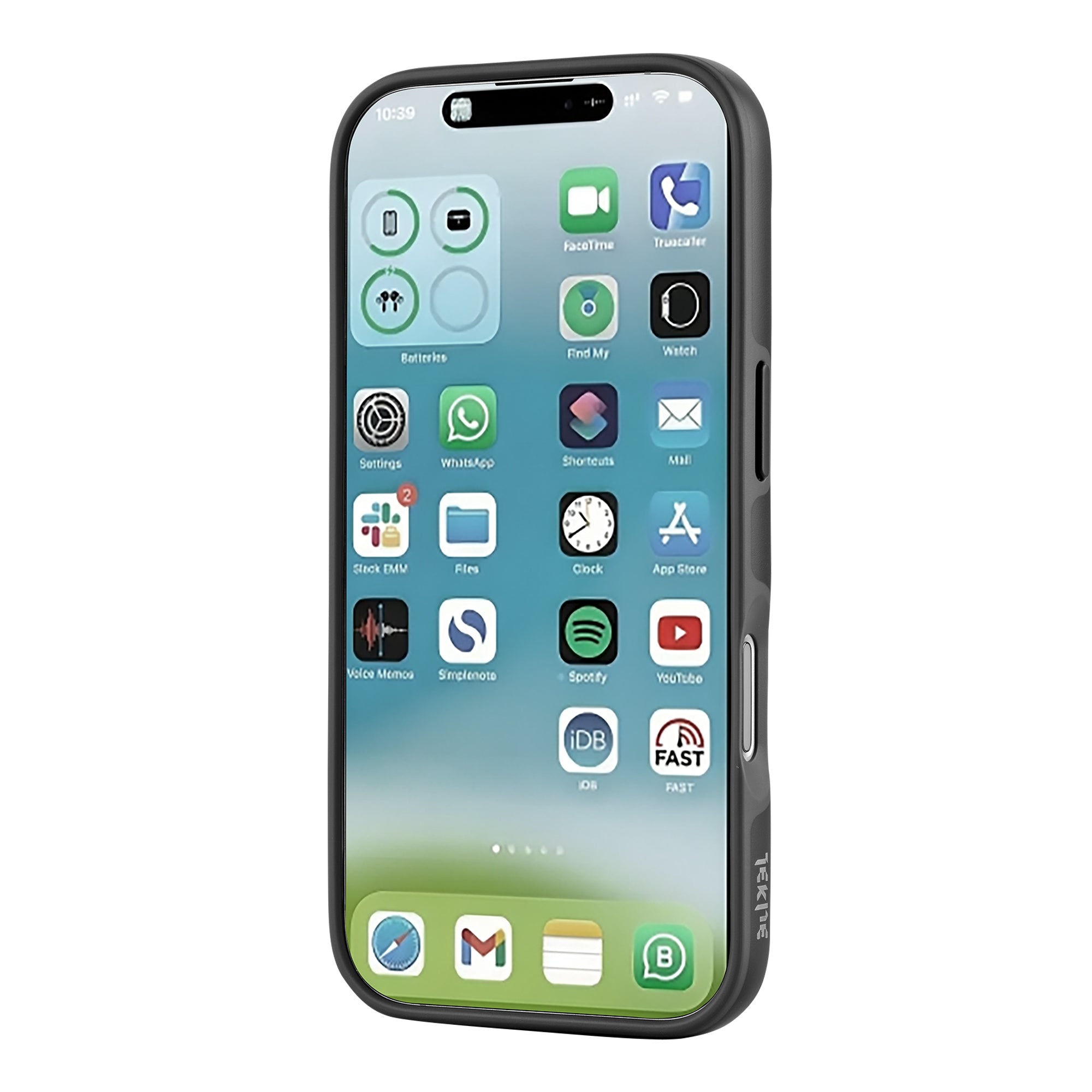 TEKNE Solid MagSafe Case for iPhone 17-Black