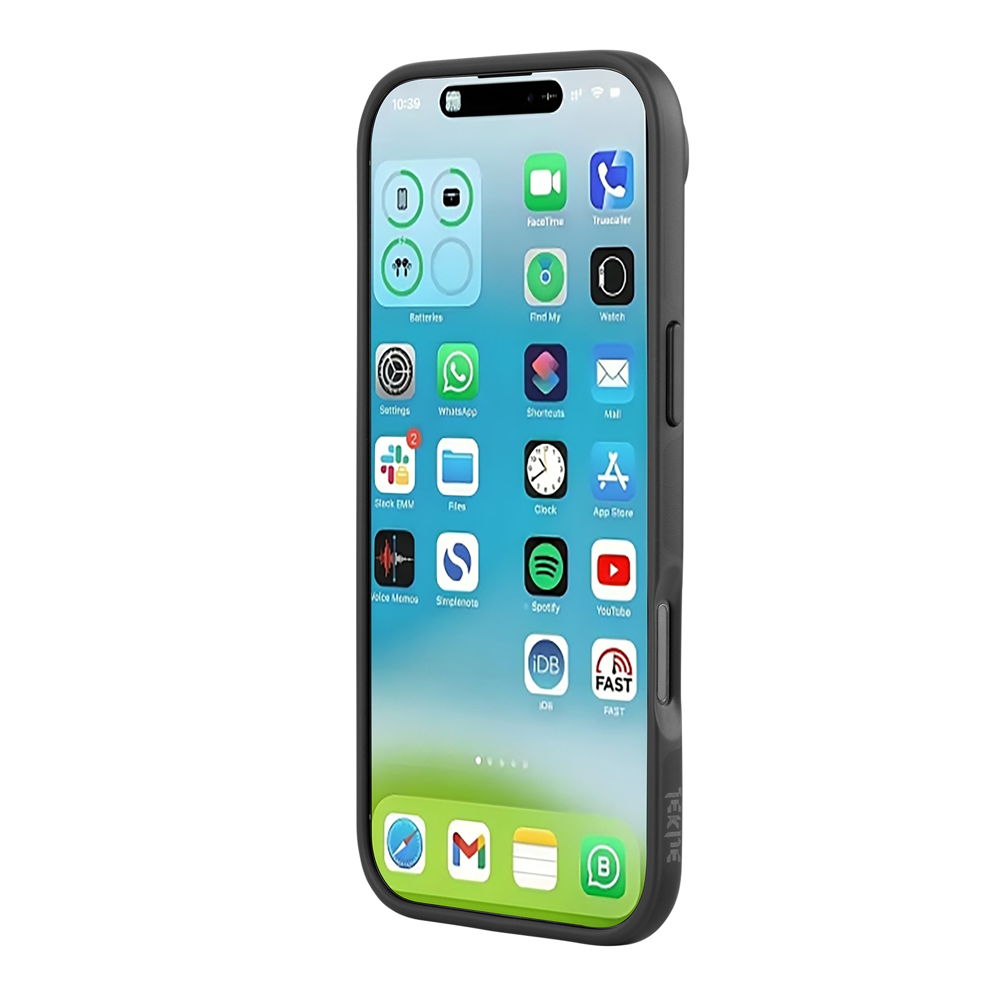 TEKNE Solid MagSafe Case for iPhone 17 Air-Black