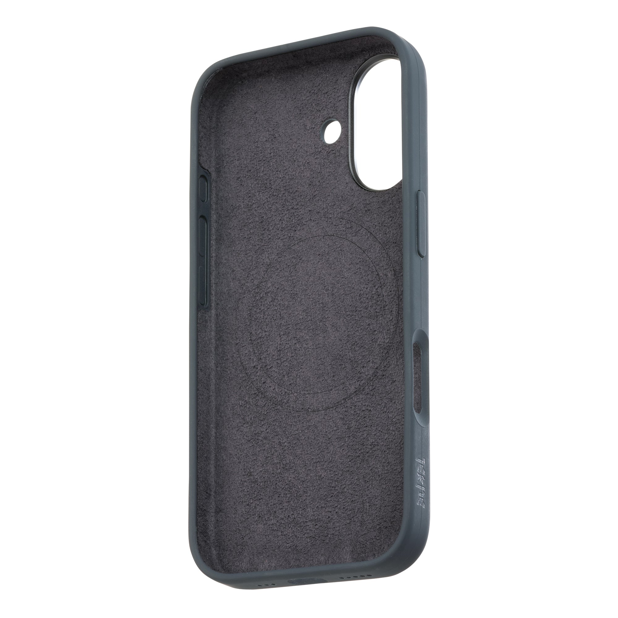 TEKNE Silicone MagSafe Case for iPhone 17- Black