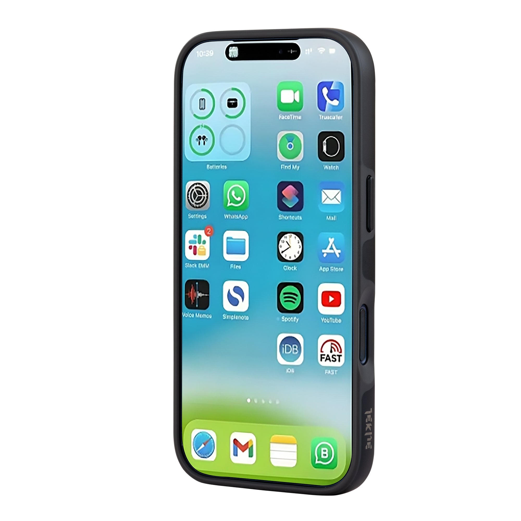 TEKNE Solid MagSafe Case for iPhone 17 Pro-Black