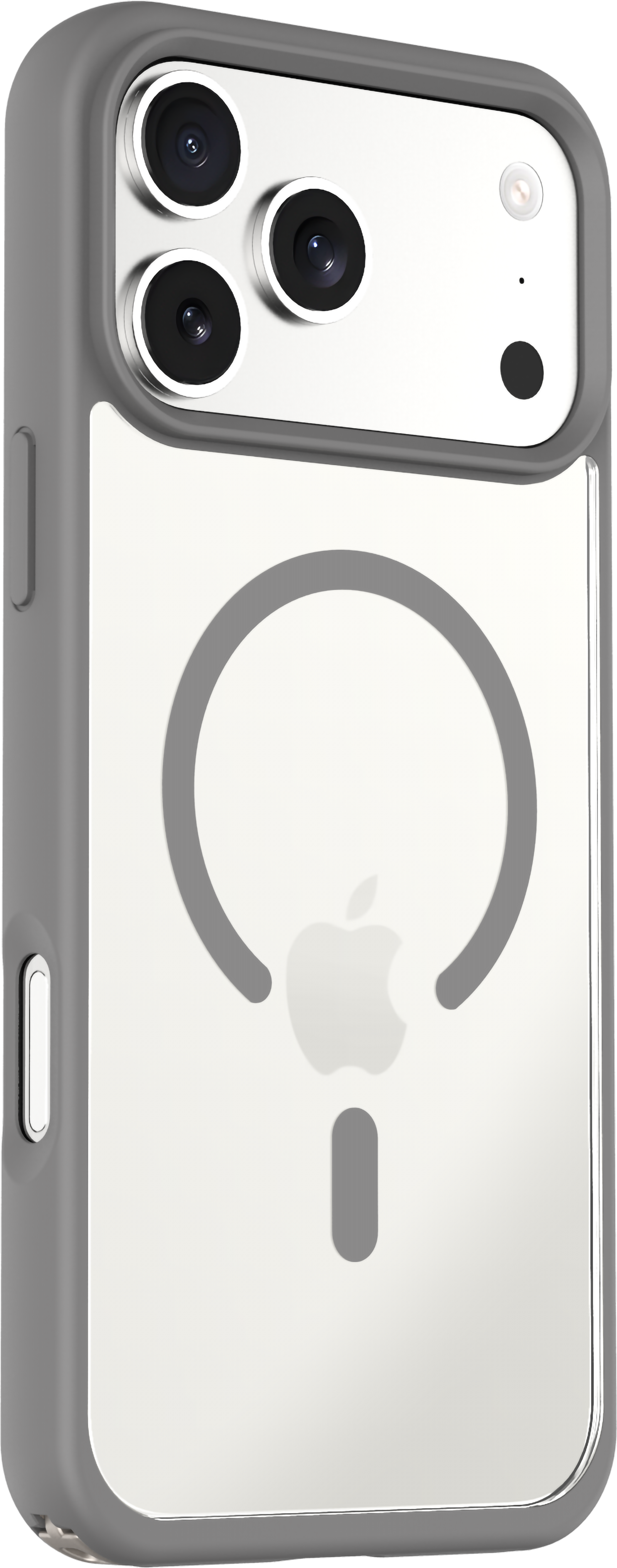 TEKNE Hybrid Protective case for iPhone 17 Pro Max-Grey