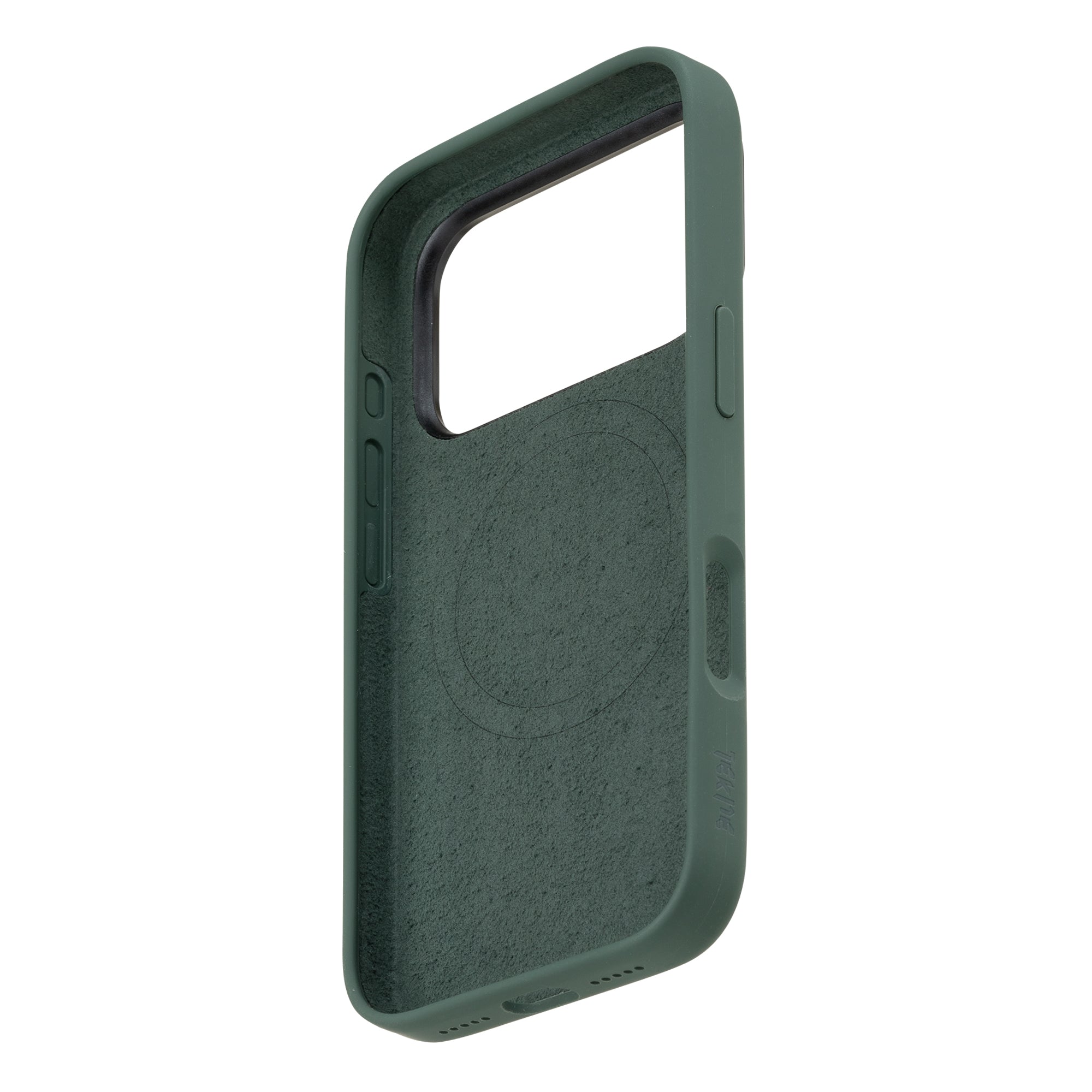 TEKNE Silicone Case Compatible with MagSafe for iPhone 17 Pro-Green