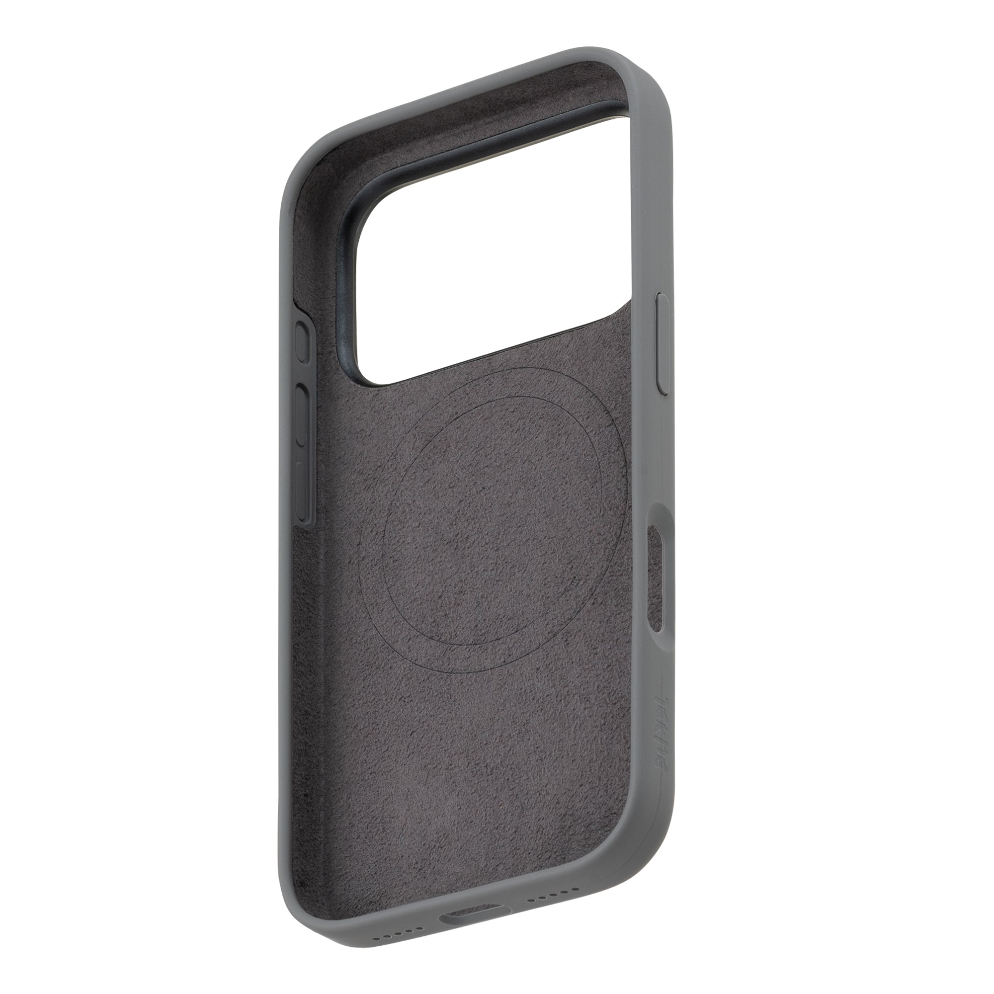 TEKNE Hybrid Frost Matte with stand Case for iPhone 17 Pro Max-Black