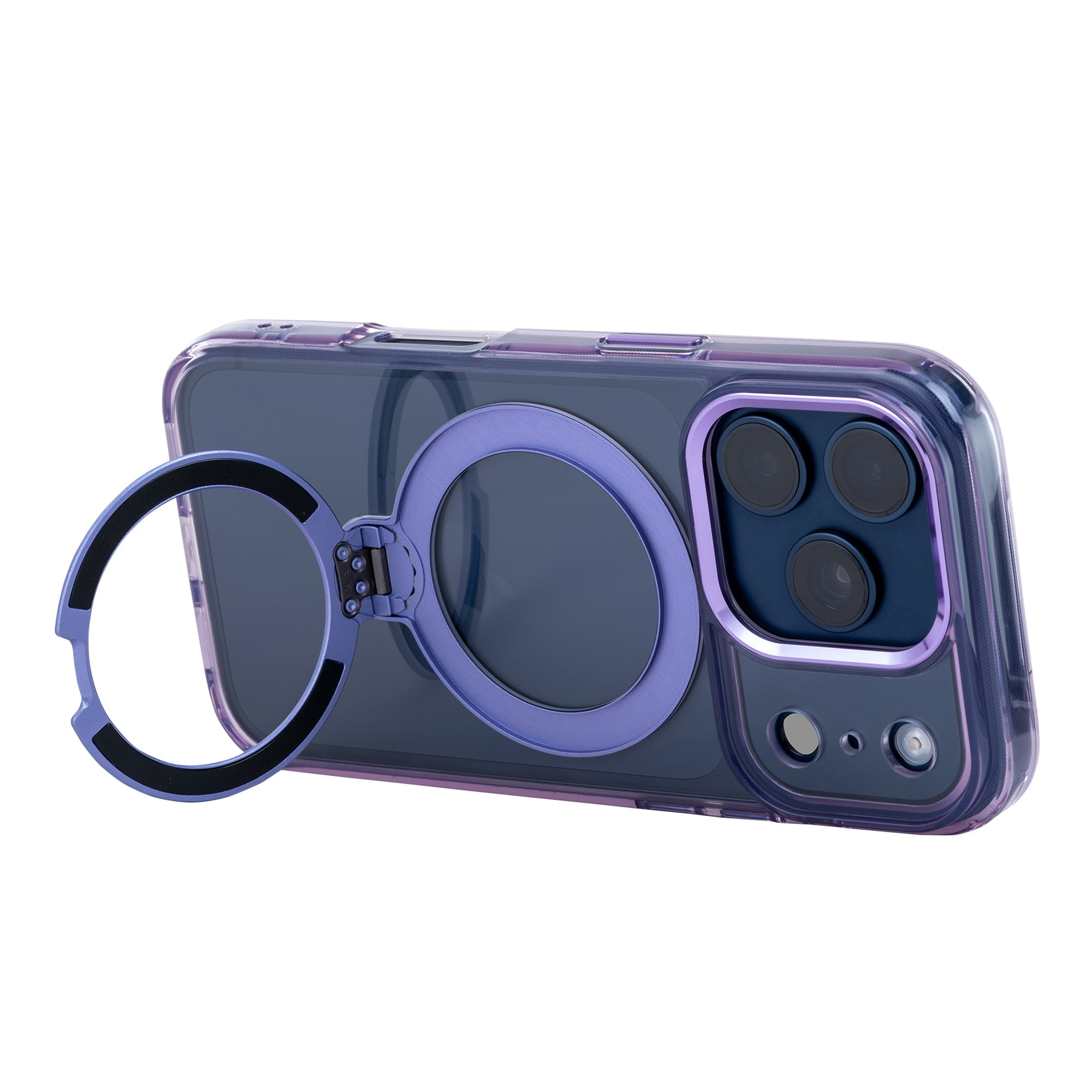 TEKNE Crystal360 Case for iPhone 17 Pro-Purple