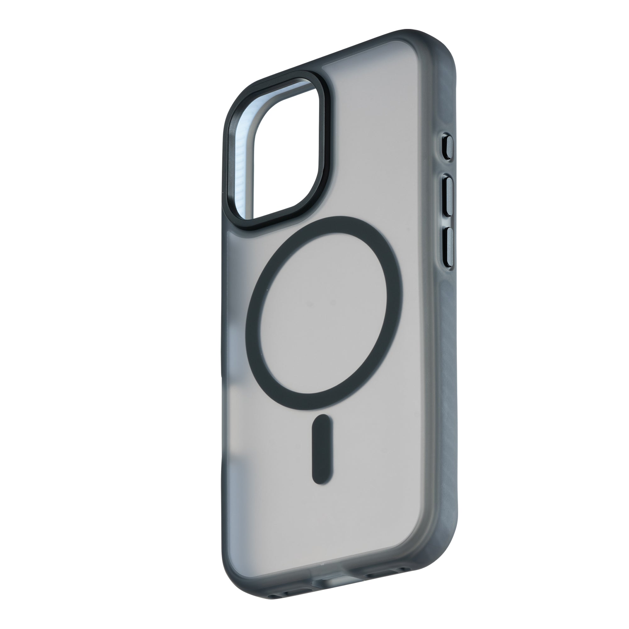 Tekne CRYSTAL Case with Metal Camera Stand for iPhone 16-Grey