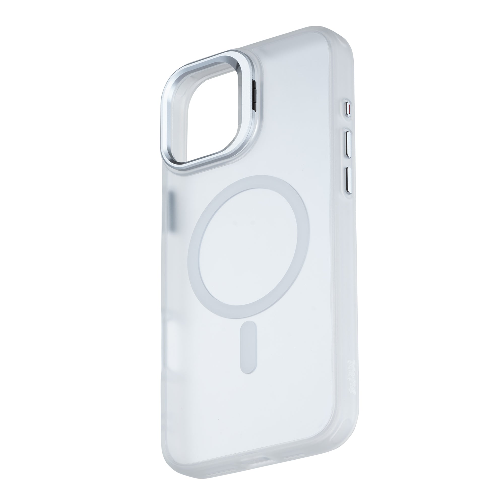 Tekne CLEAR Case with Camera stand for iPhone 16 Plus-White