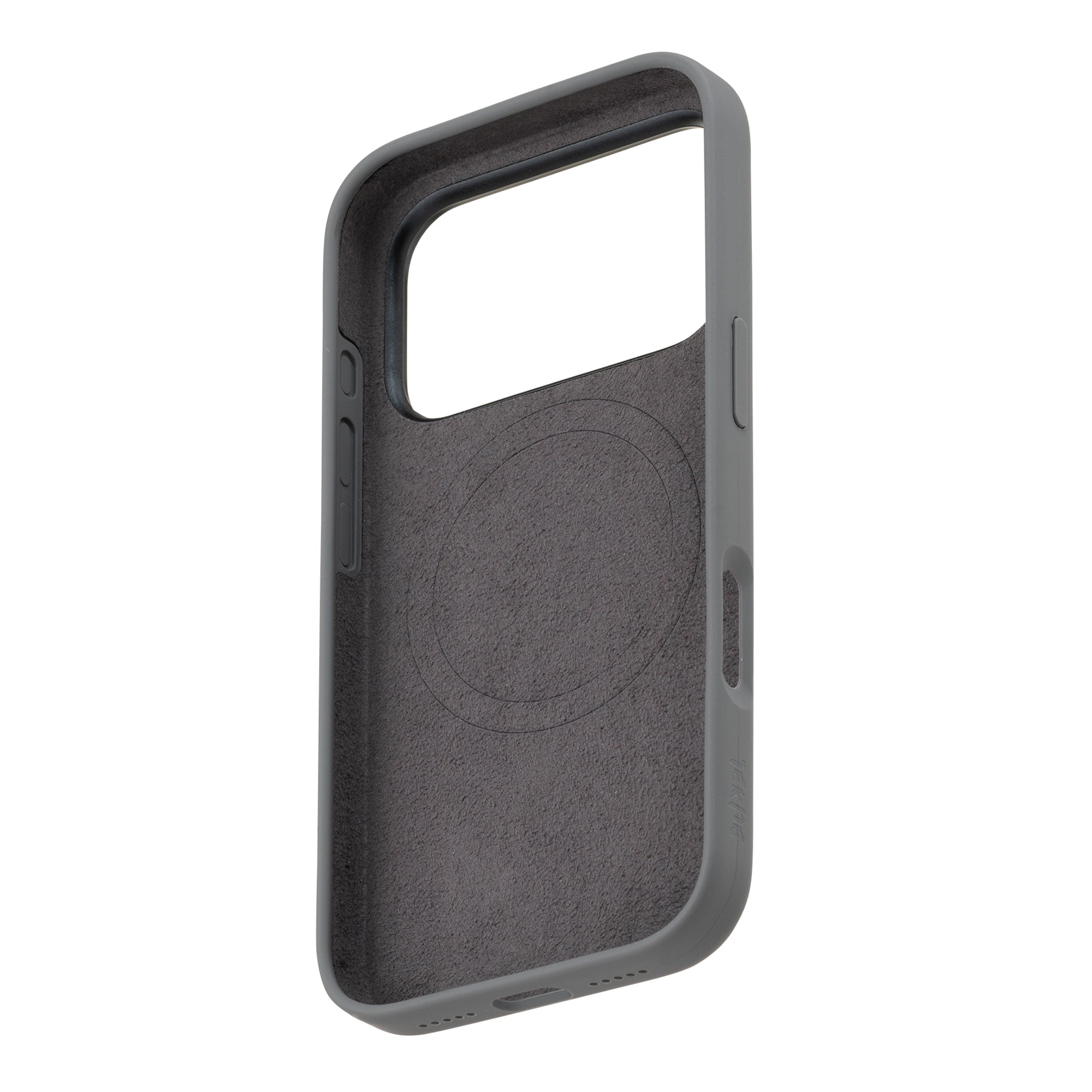 TEKNE Silicone Case Compatible with MagSafe for iPhone 17 Pro-Grey