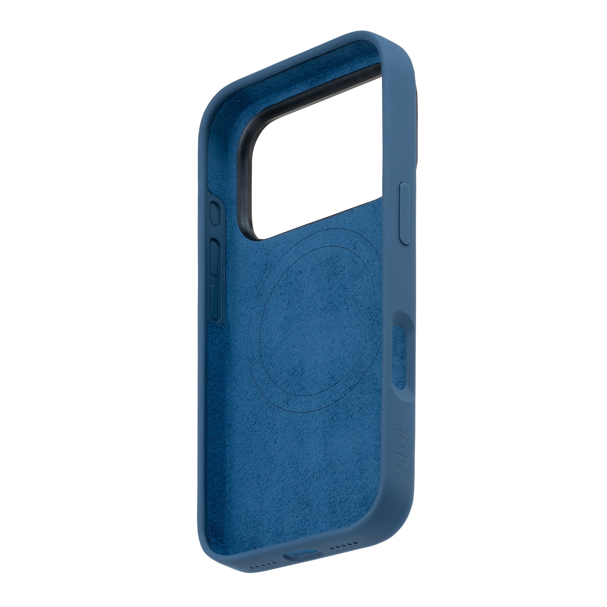 TEKNE Silicone Case Compatible with MagSafe for iPhone 17 Pro-Blue