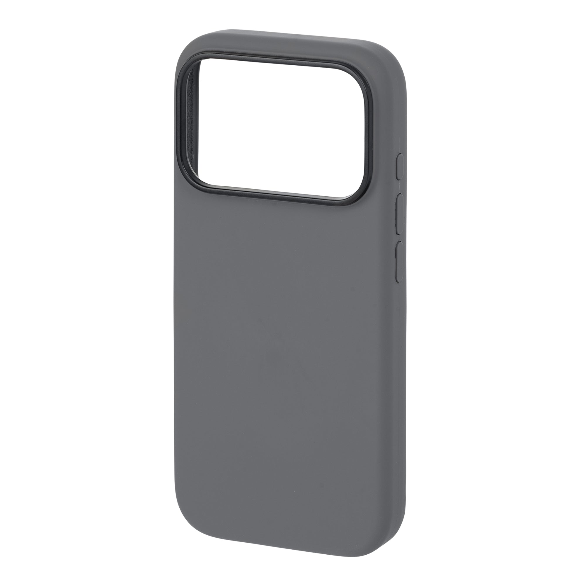 TEKNE Hybrid Frost Matte with stand Case for iPhone 17 Pro Max-Black