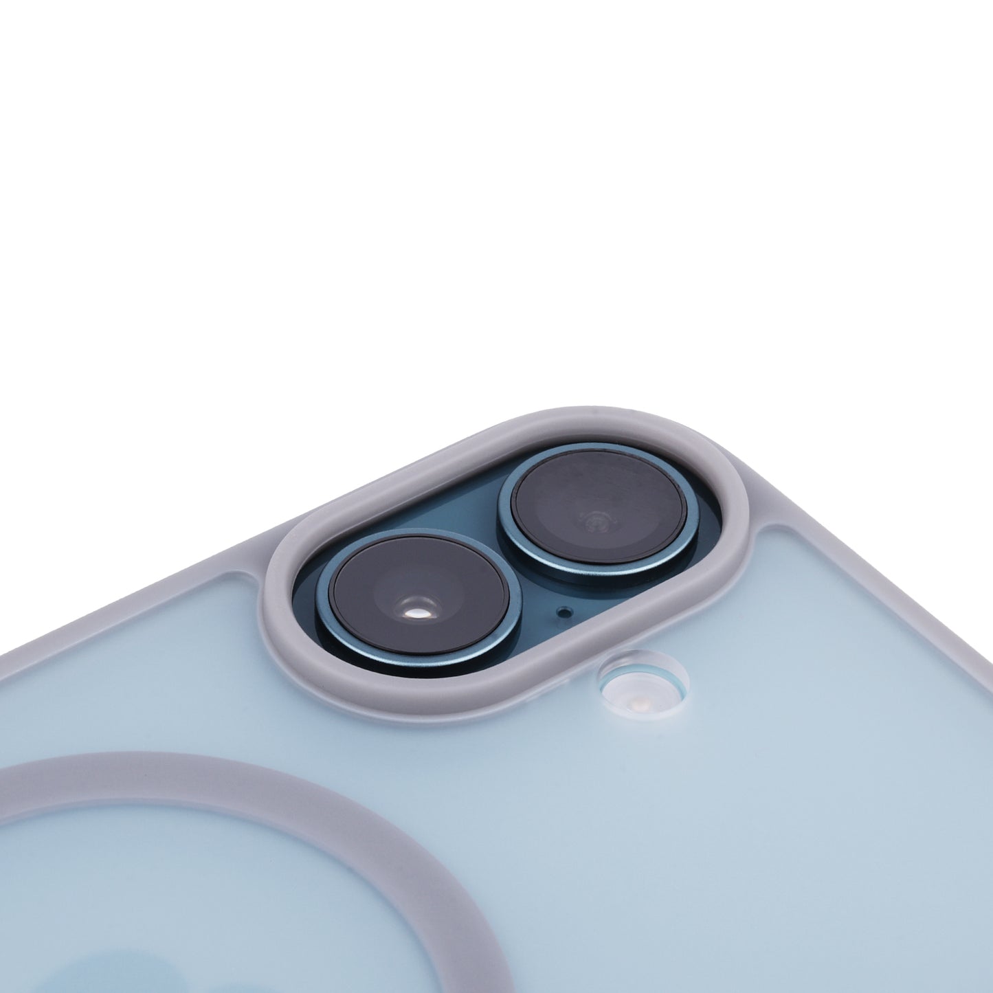 Tekne Matt MagSafe Case for iPhone 16 Plus | Matte Finish | MagSafe Compatible & Scratch-Resistant - Grey