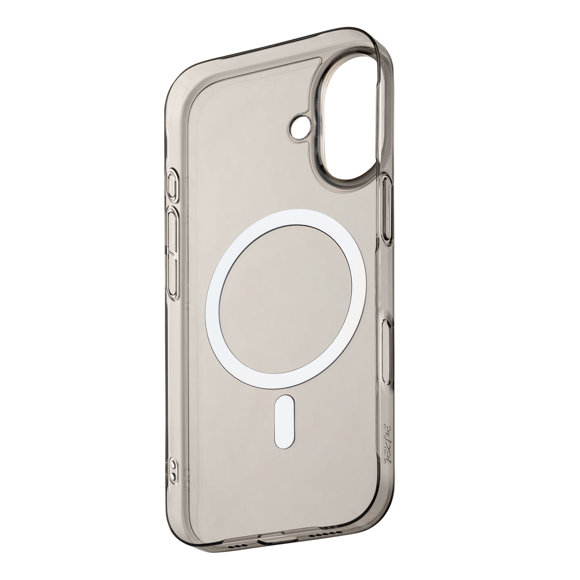 TEKNE Crystal Hybrid Case for iPhone 17 -Clear Black