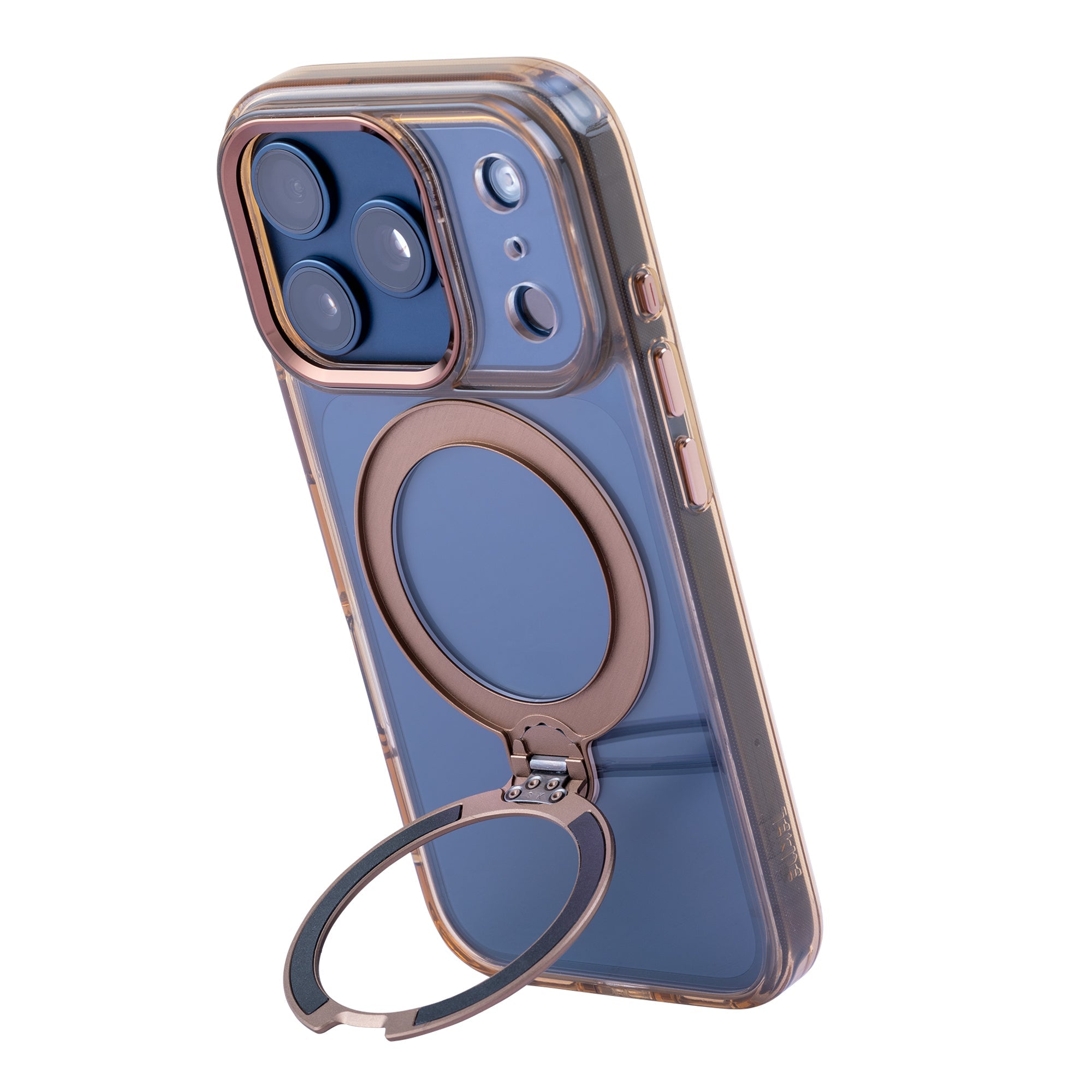 TEKNE Crystal360 Case for iPhone 17 Pro- Gold