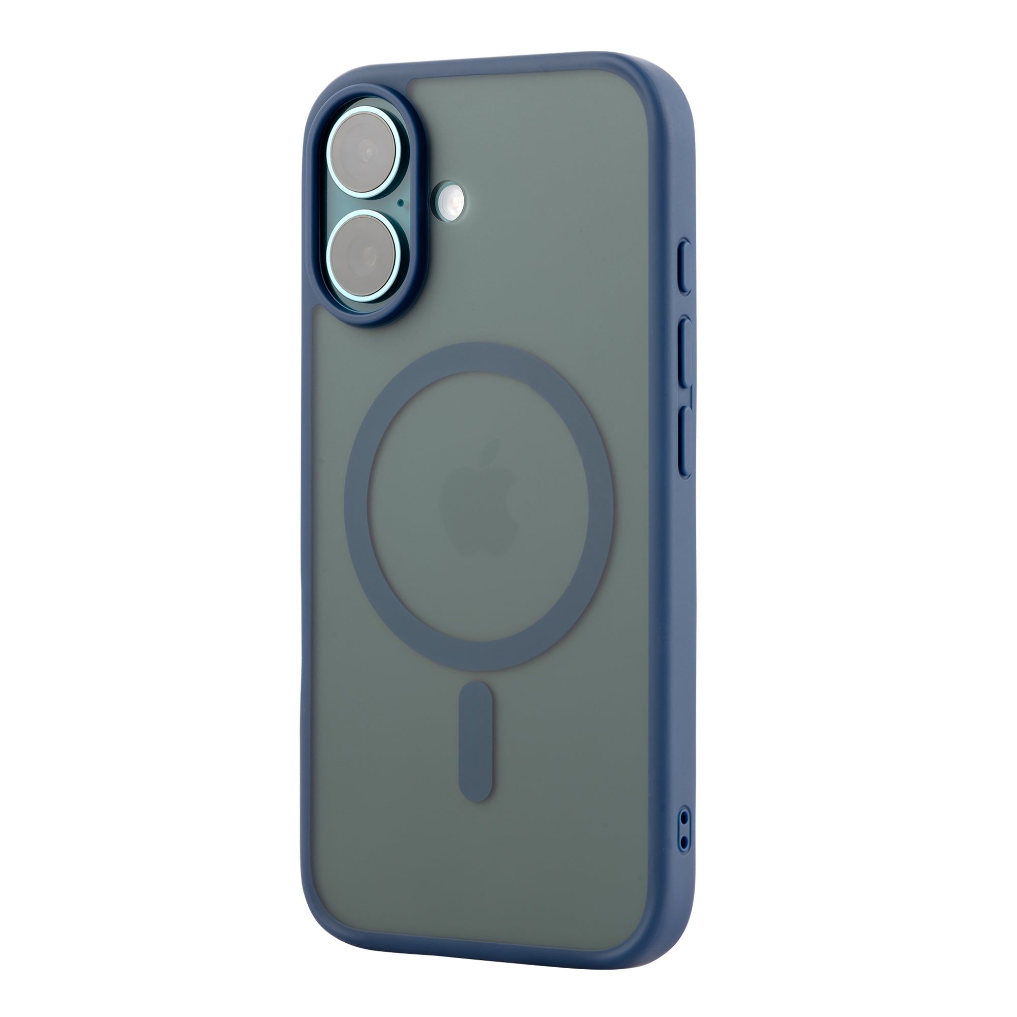 Tekne CLEAR Case with Camera stand for iPhone 16-Grey
