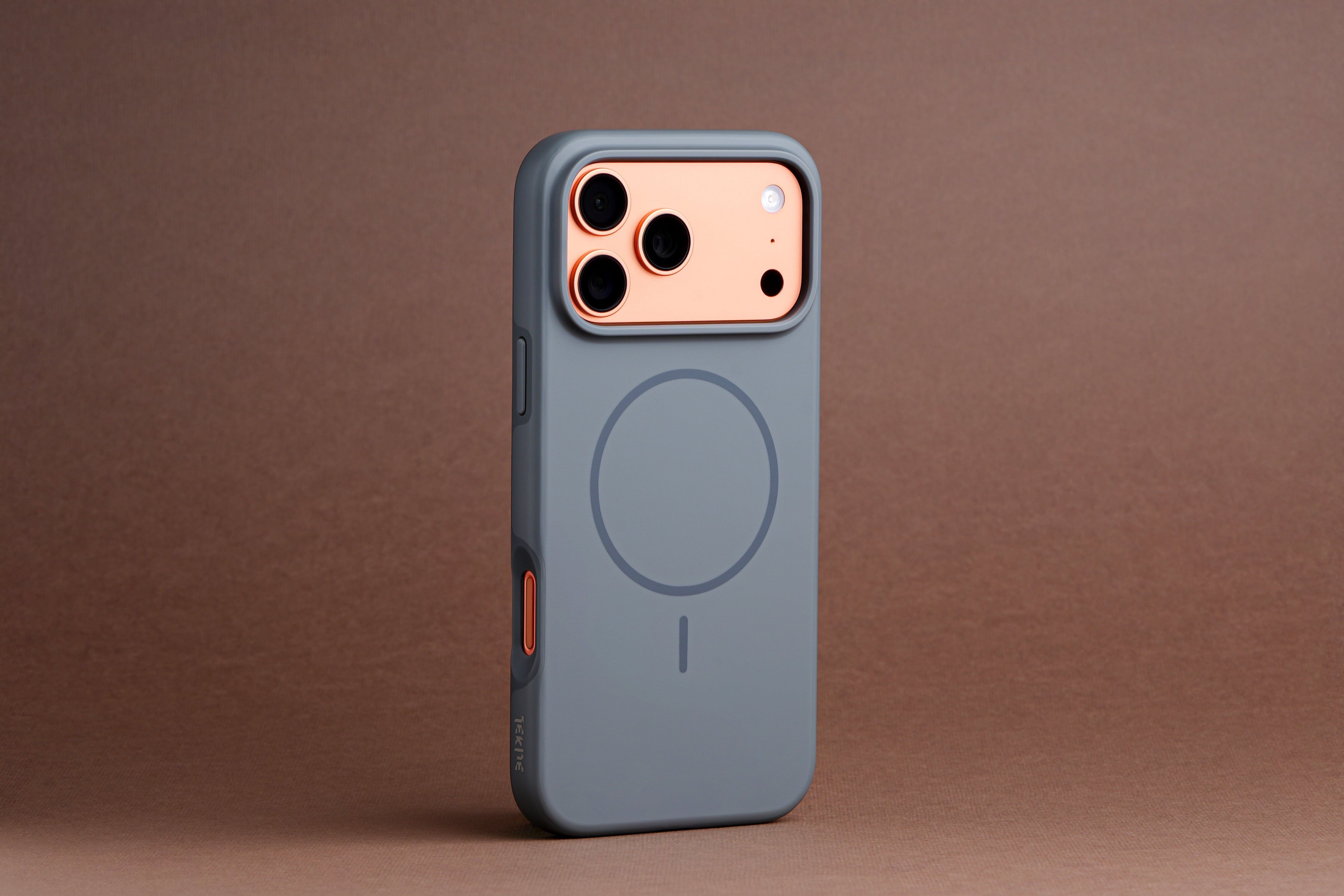 TEKNE Solid Duo MagSafe case for iPhone 17 Pro max- Grey