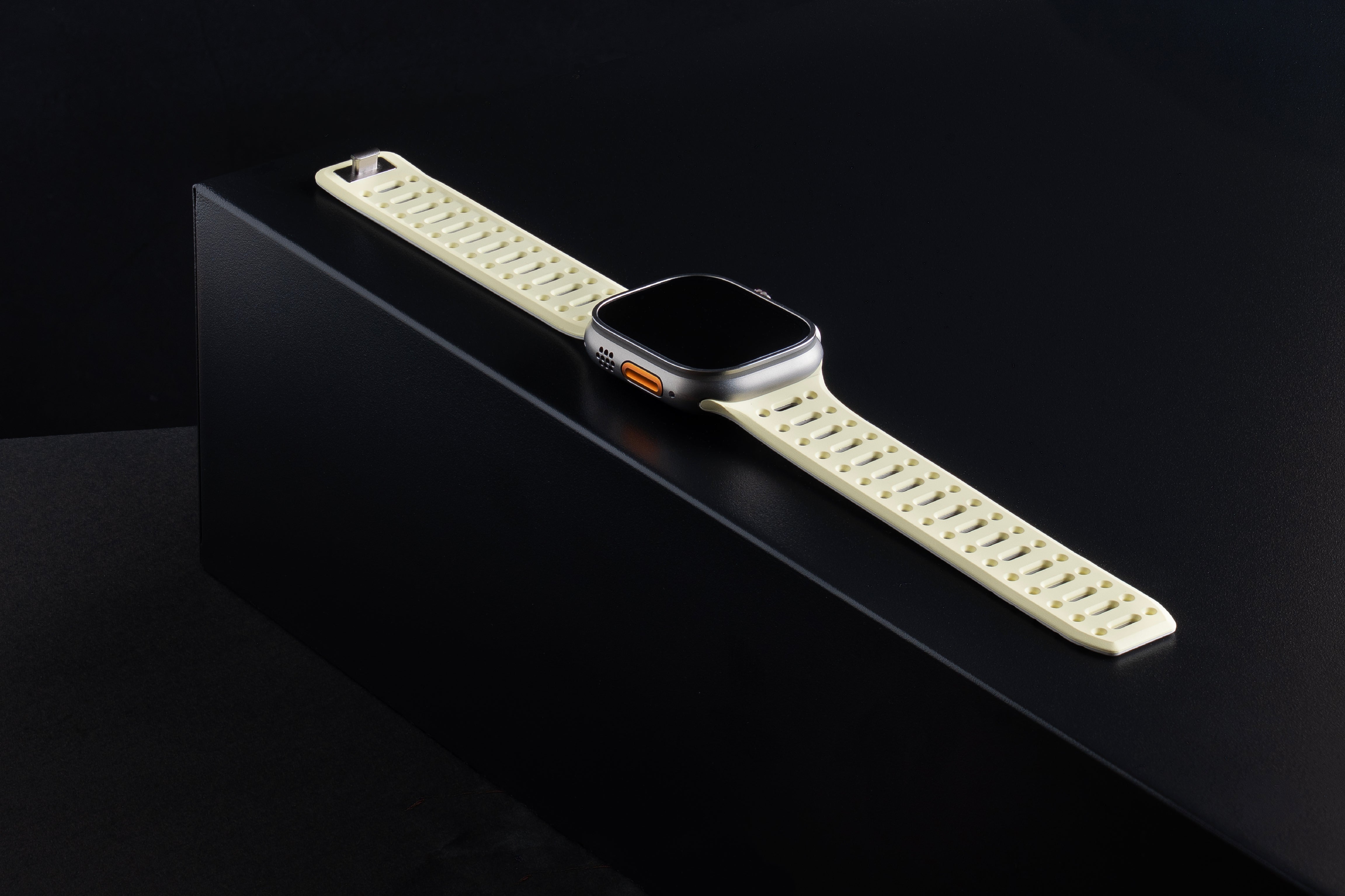 Tekne Combat Silicone Band|Yellow-Grey
