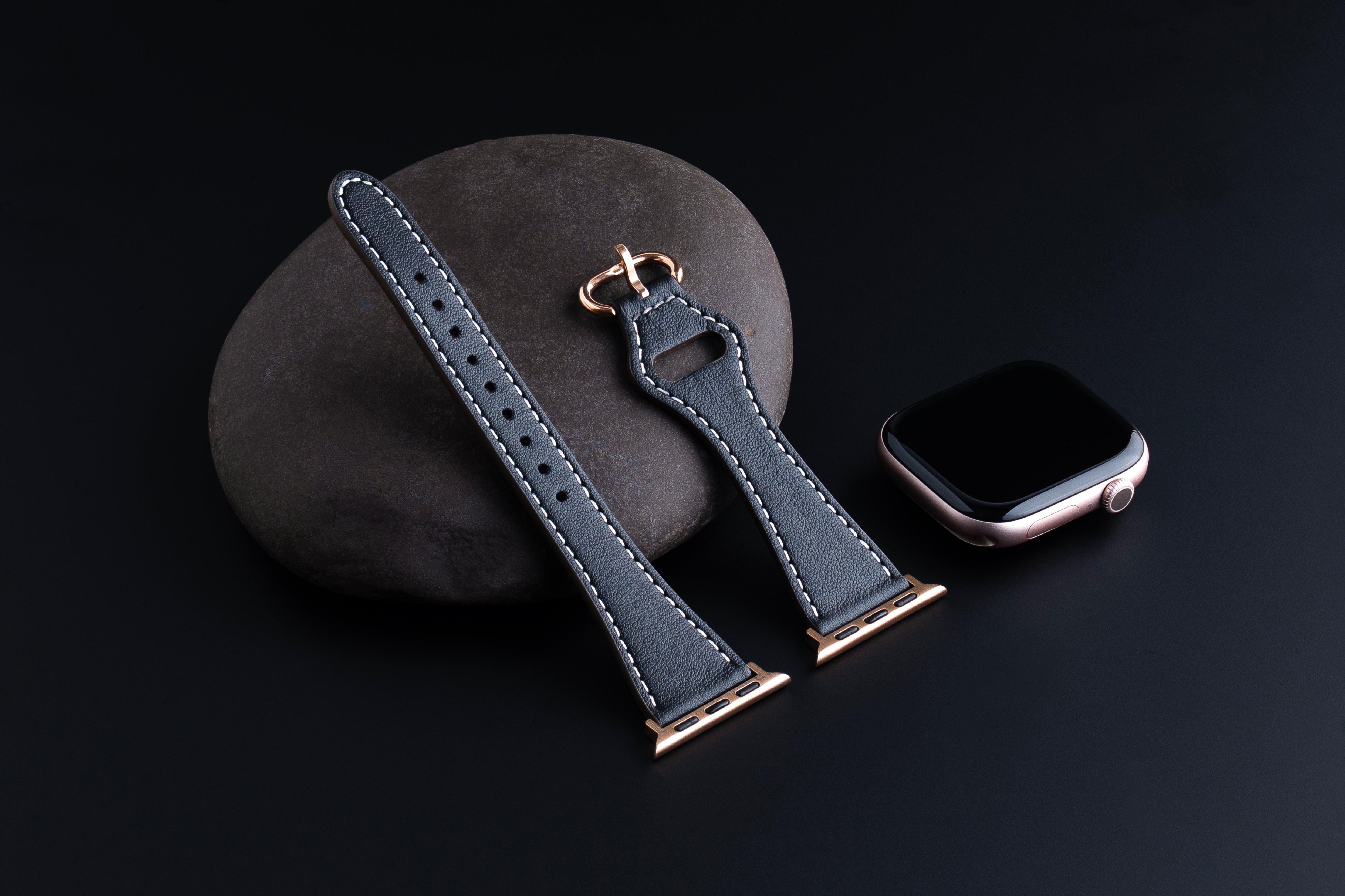 Tekne Paris Leather Band |Black
