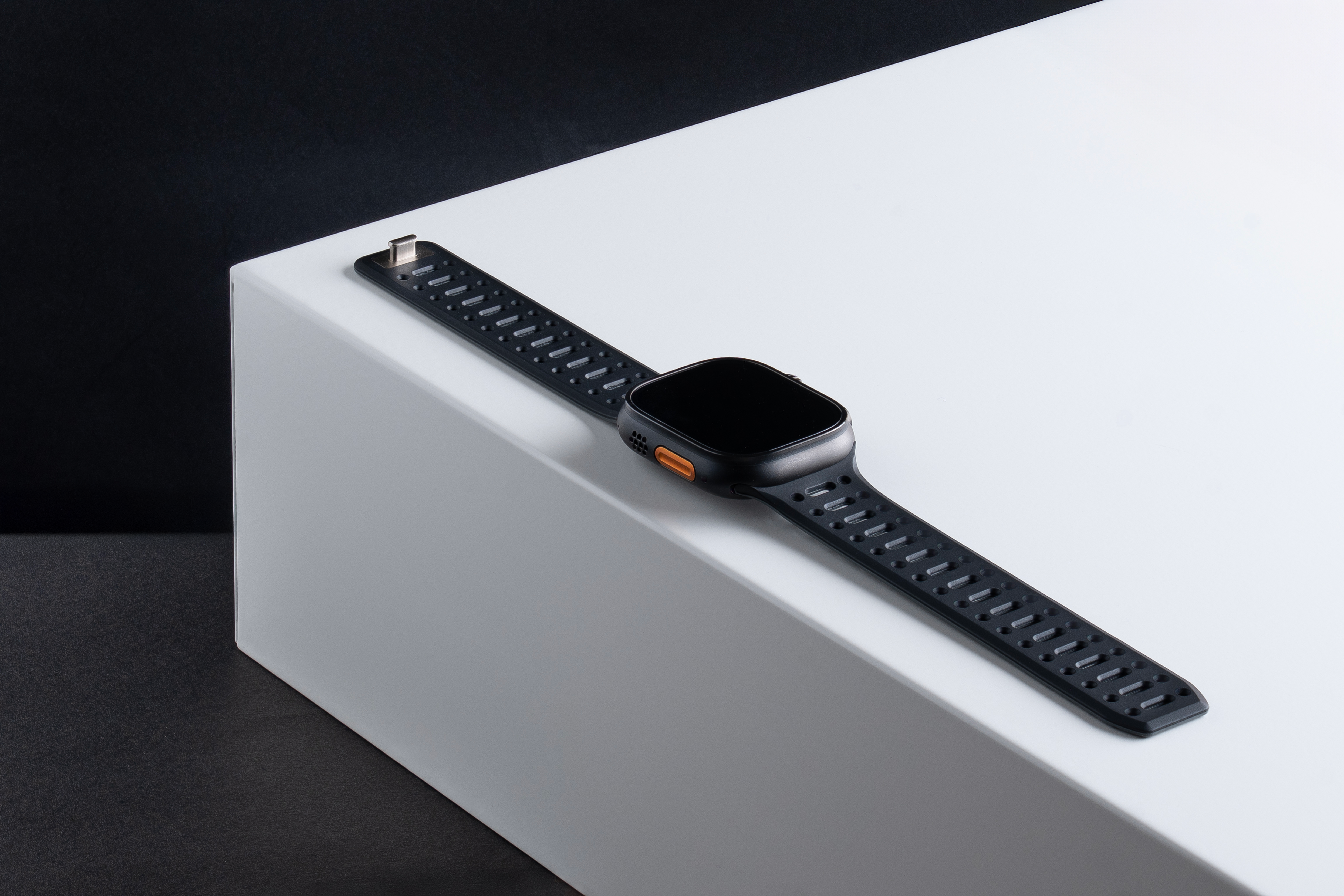 Tekne Combat Silicone Band|Black-Grey