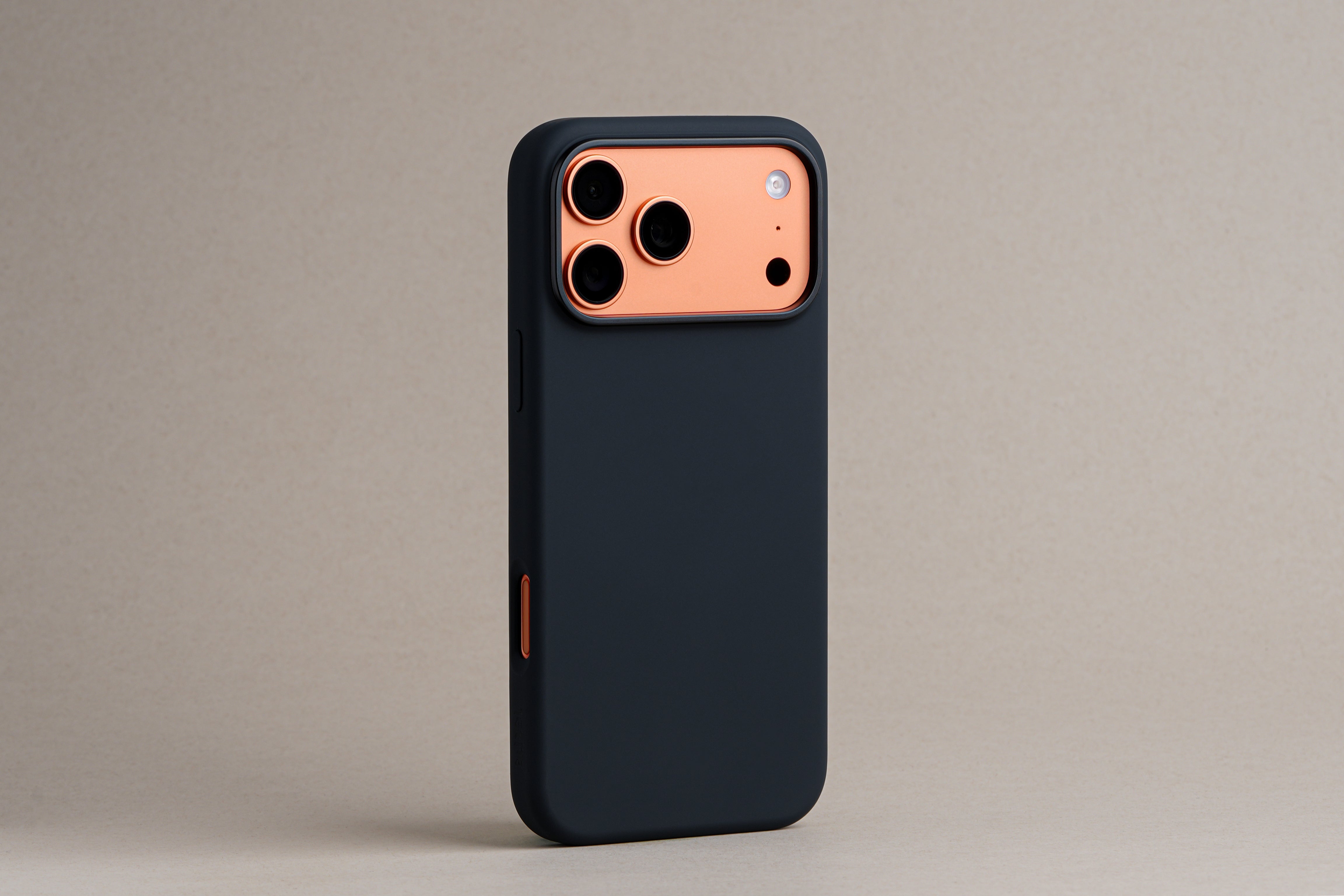 TEKNE Silicone Case Compatible with MagSafe for iPhone 17 Pro Max-Black