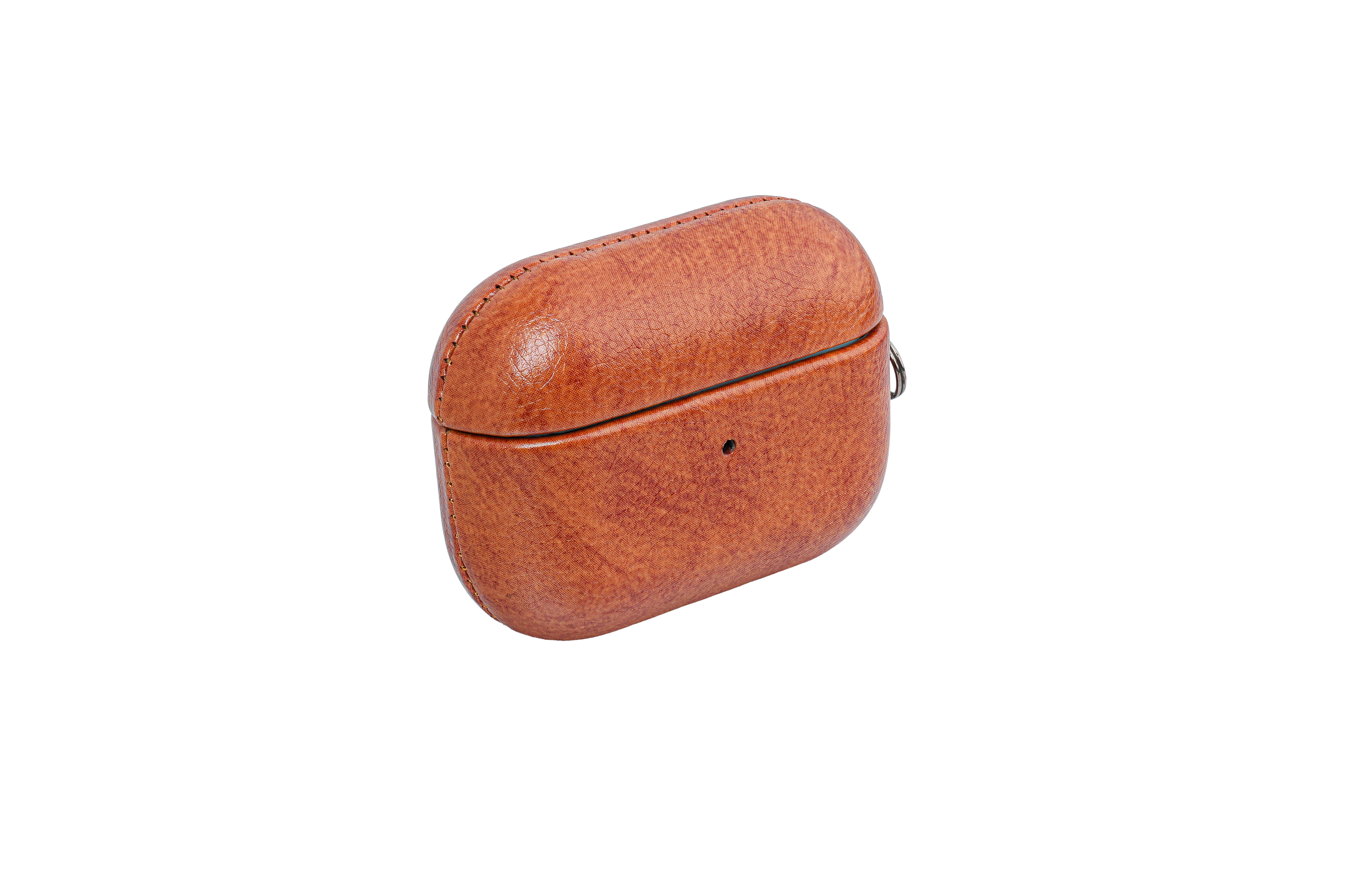 TEKNE Vegan Leather case for Airpods-Tan brown