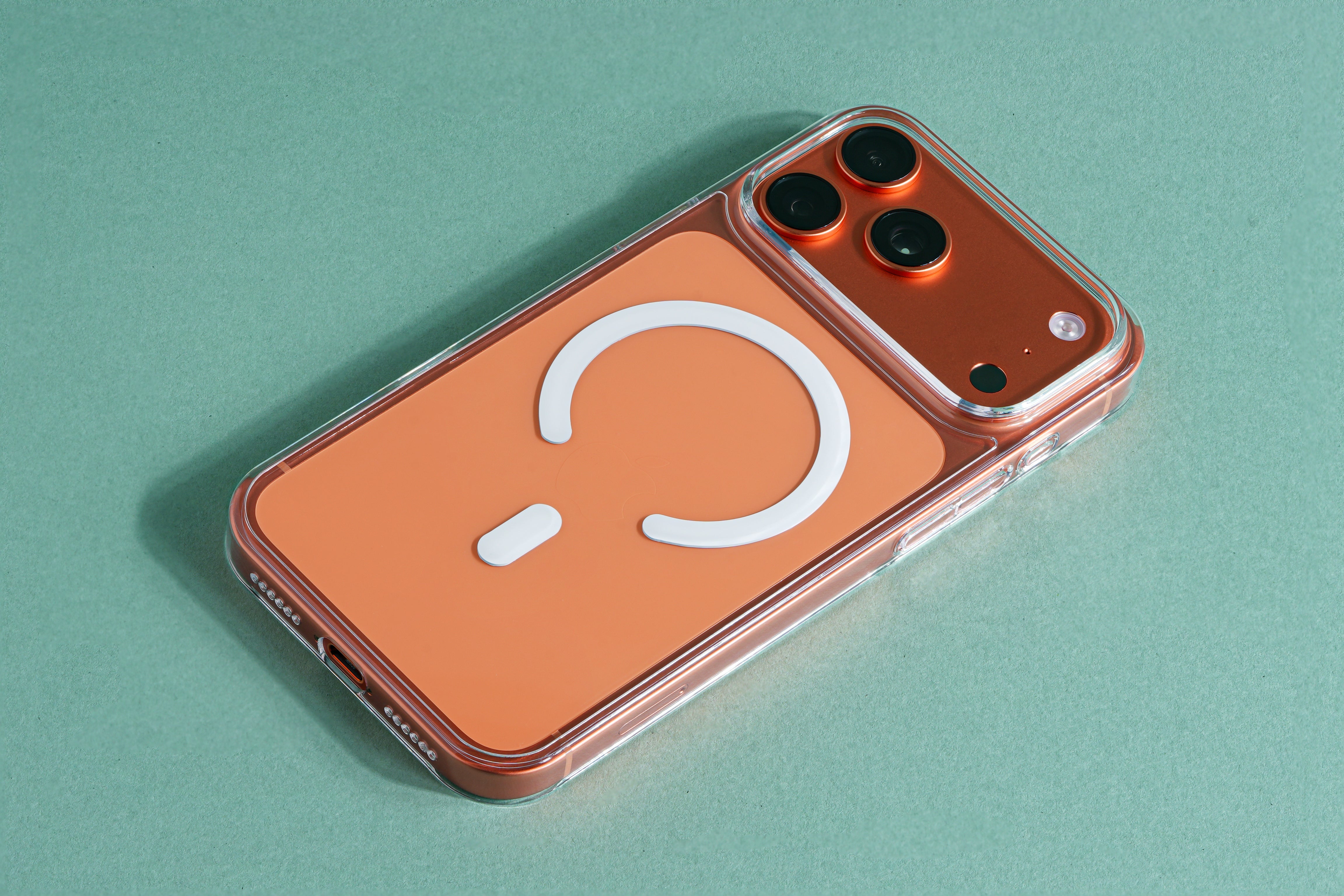 TEKNE Crystal360 Case for iPhone 17 Pro Max-Clear