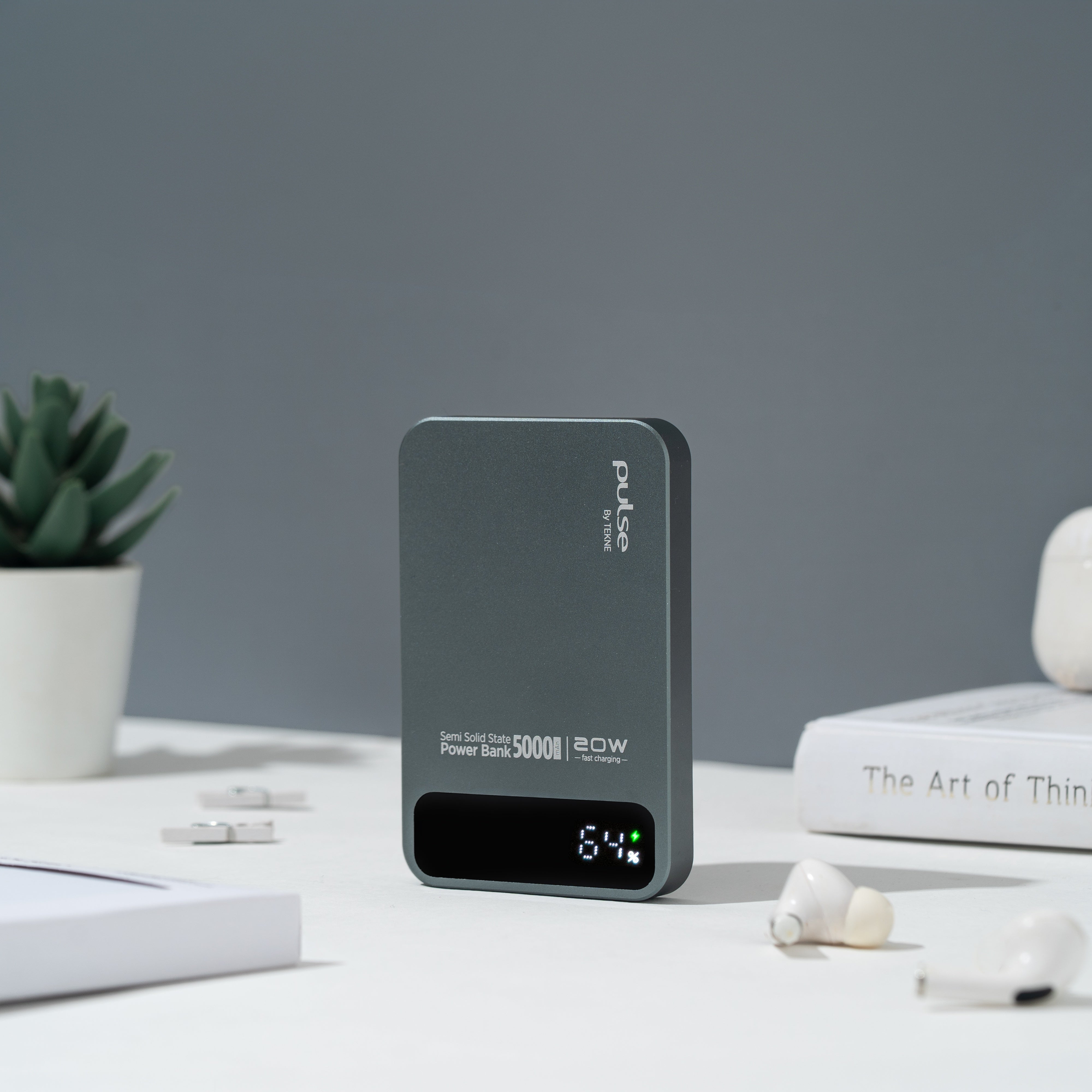 Pulse by Tekne Semi Solid state 5000 mAh power bank