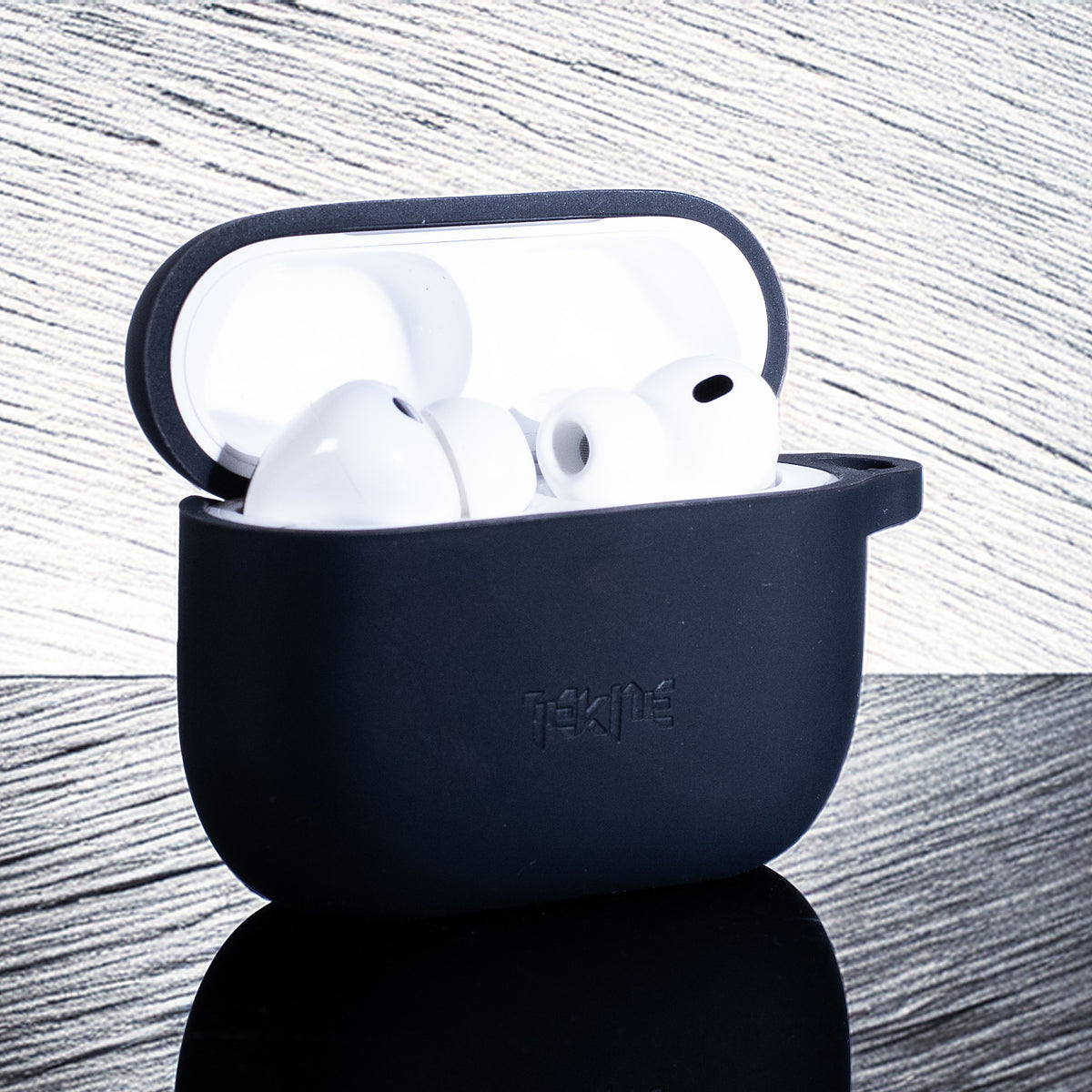 TEKNE Silicone Case for Airpods Pro3 -Black