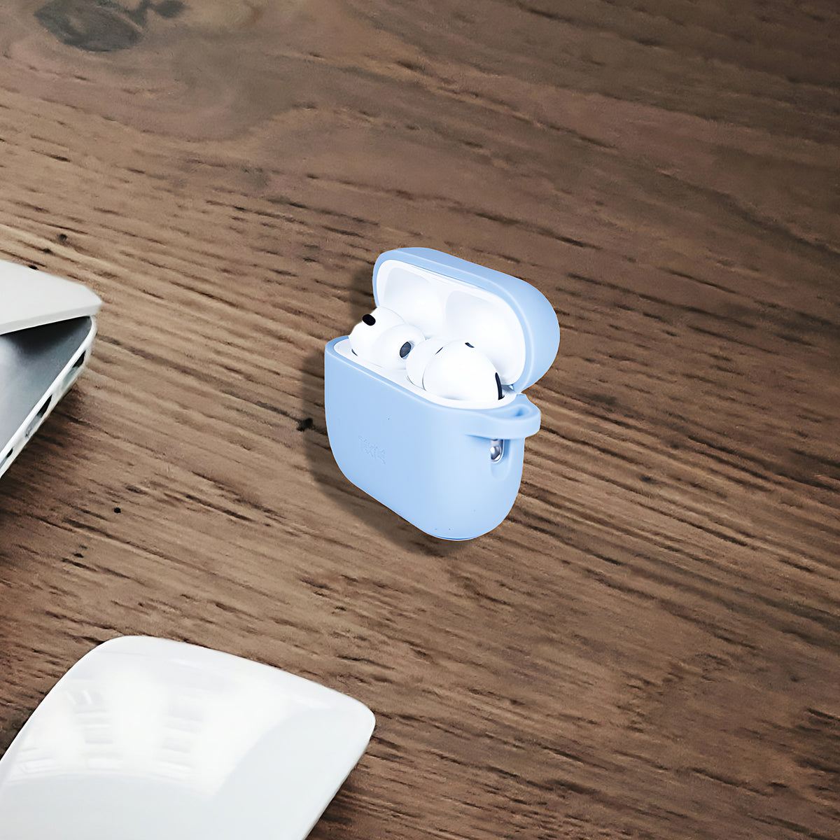 TEKNE Silicone Case for Airpods Pro3 -Pale Blue