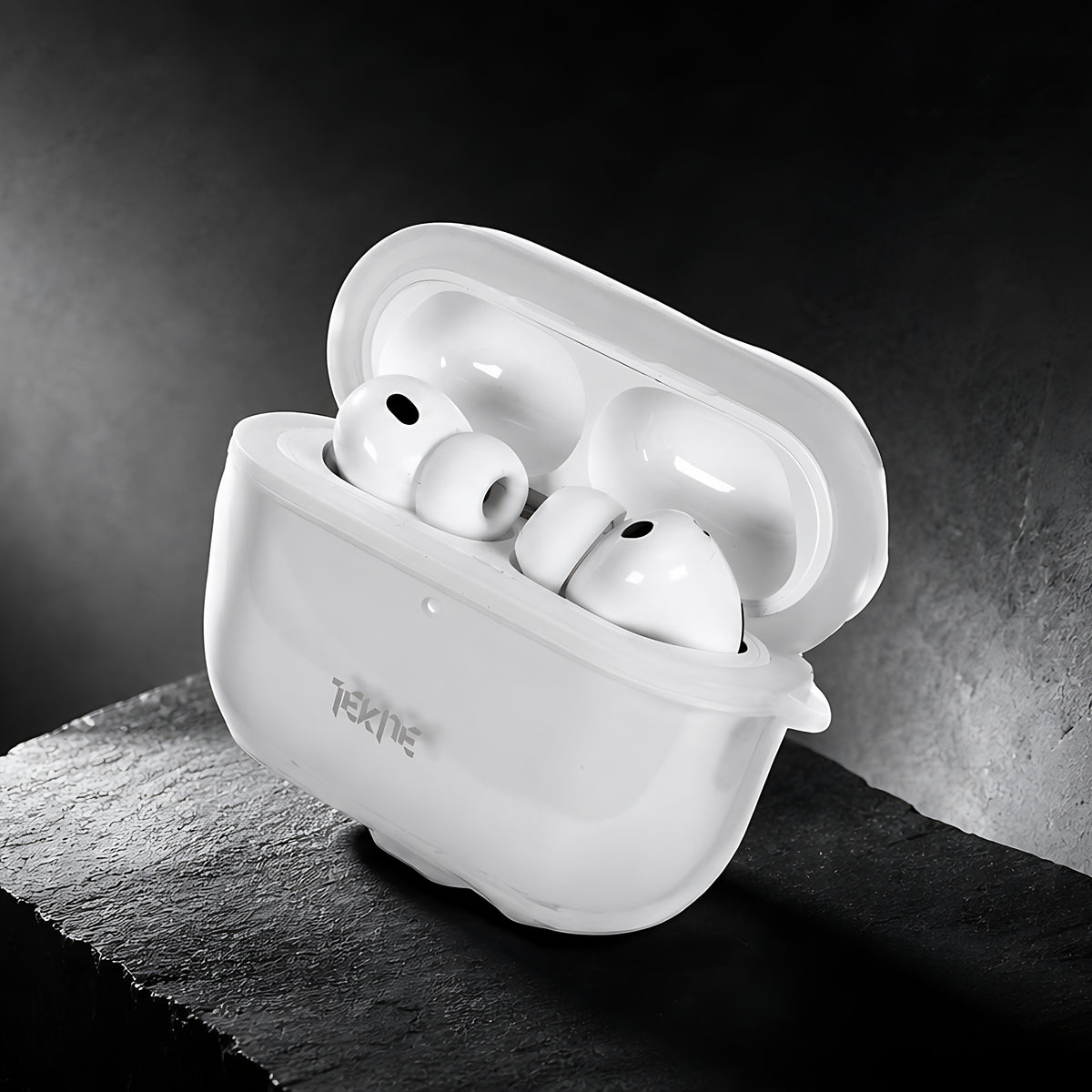 TEKNE Airbag Shockproof Case -Clear White