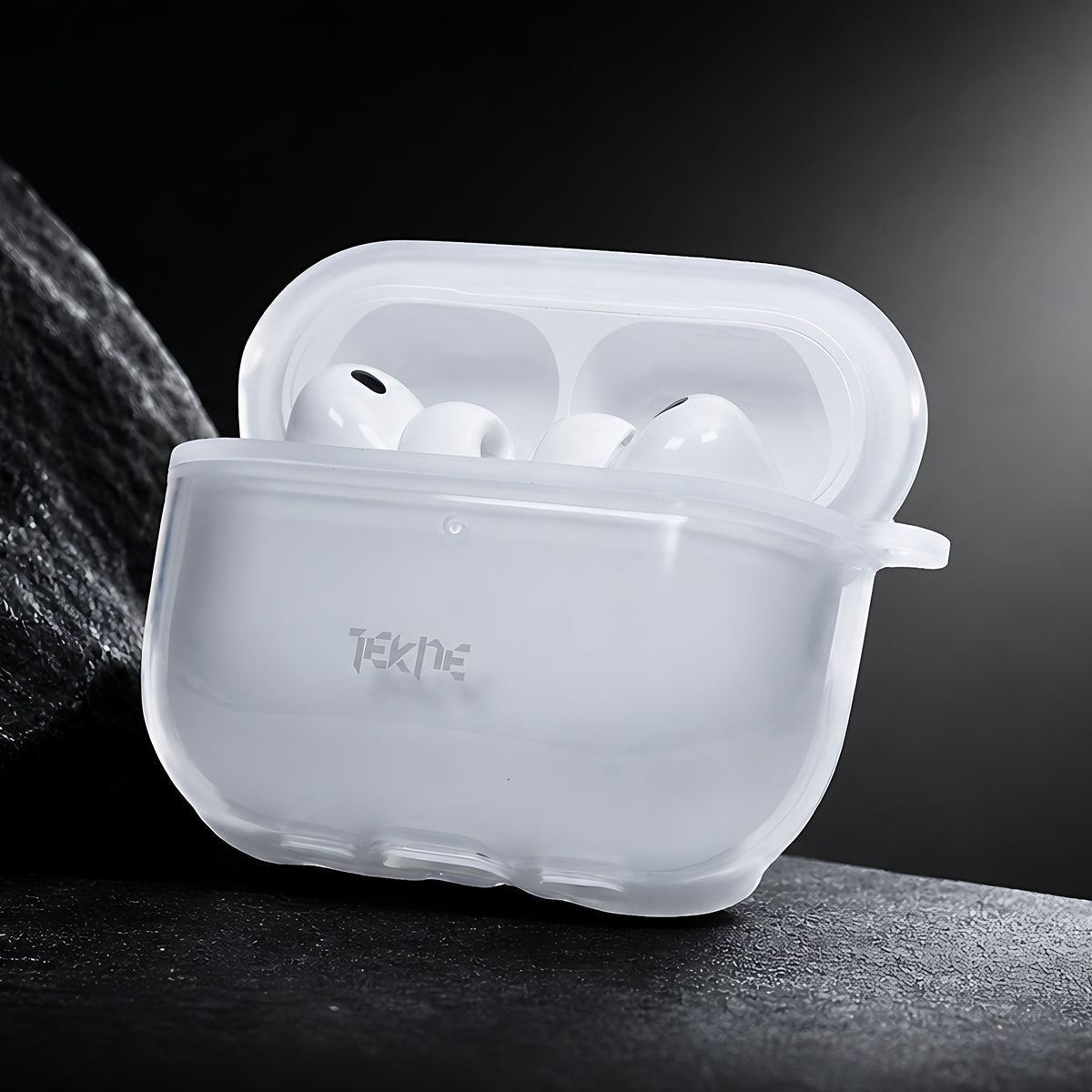 TEKNE Airbag Shockproof Case -Clear White