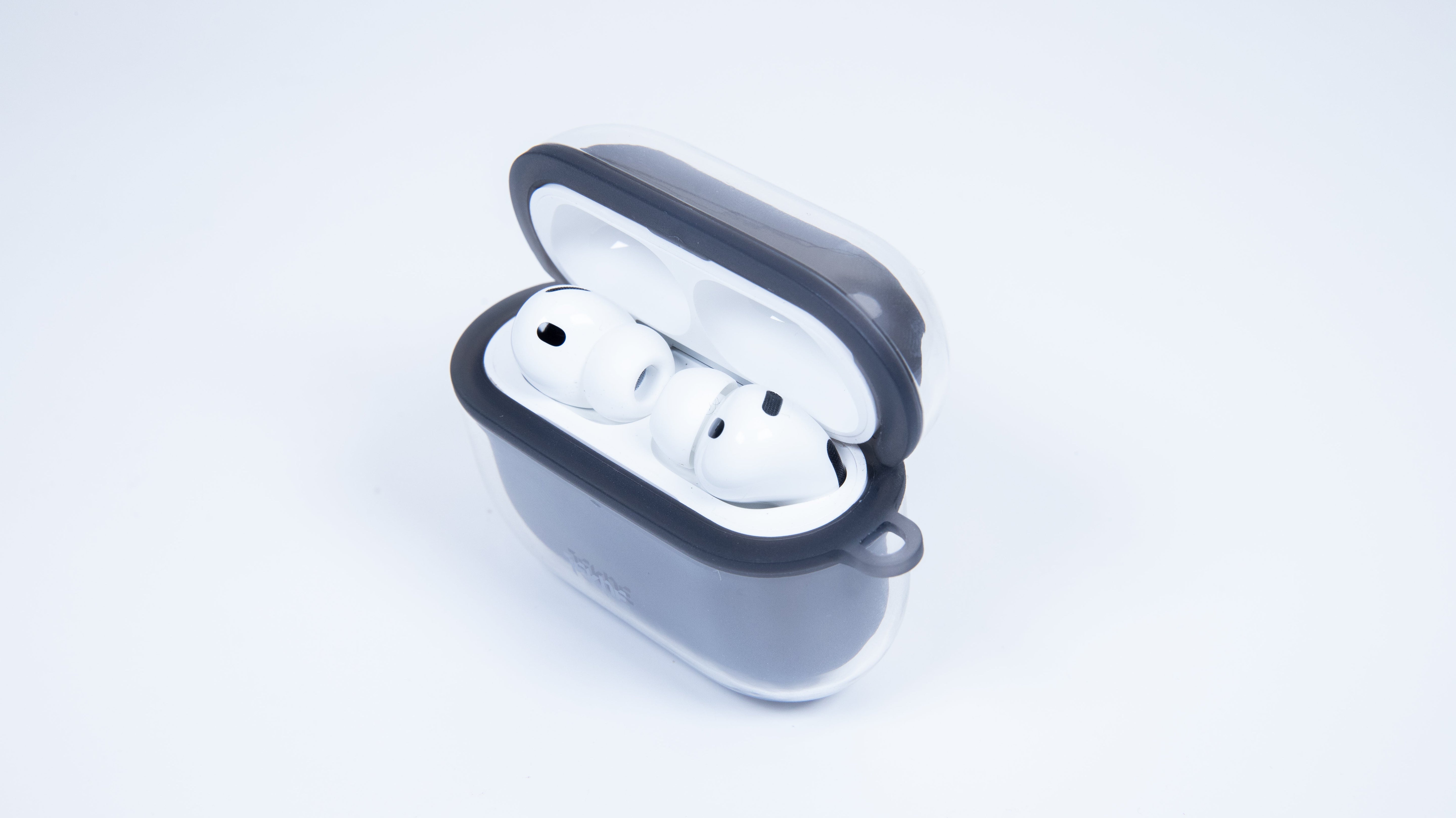 TEKNE Airbag Shockproof Case for Airpods Pro3-Clear Black