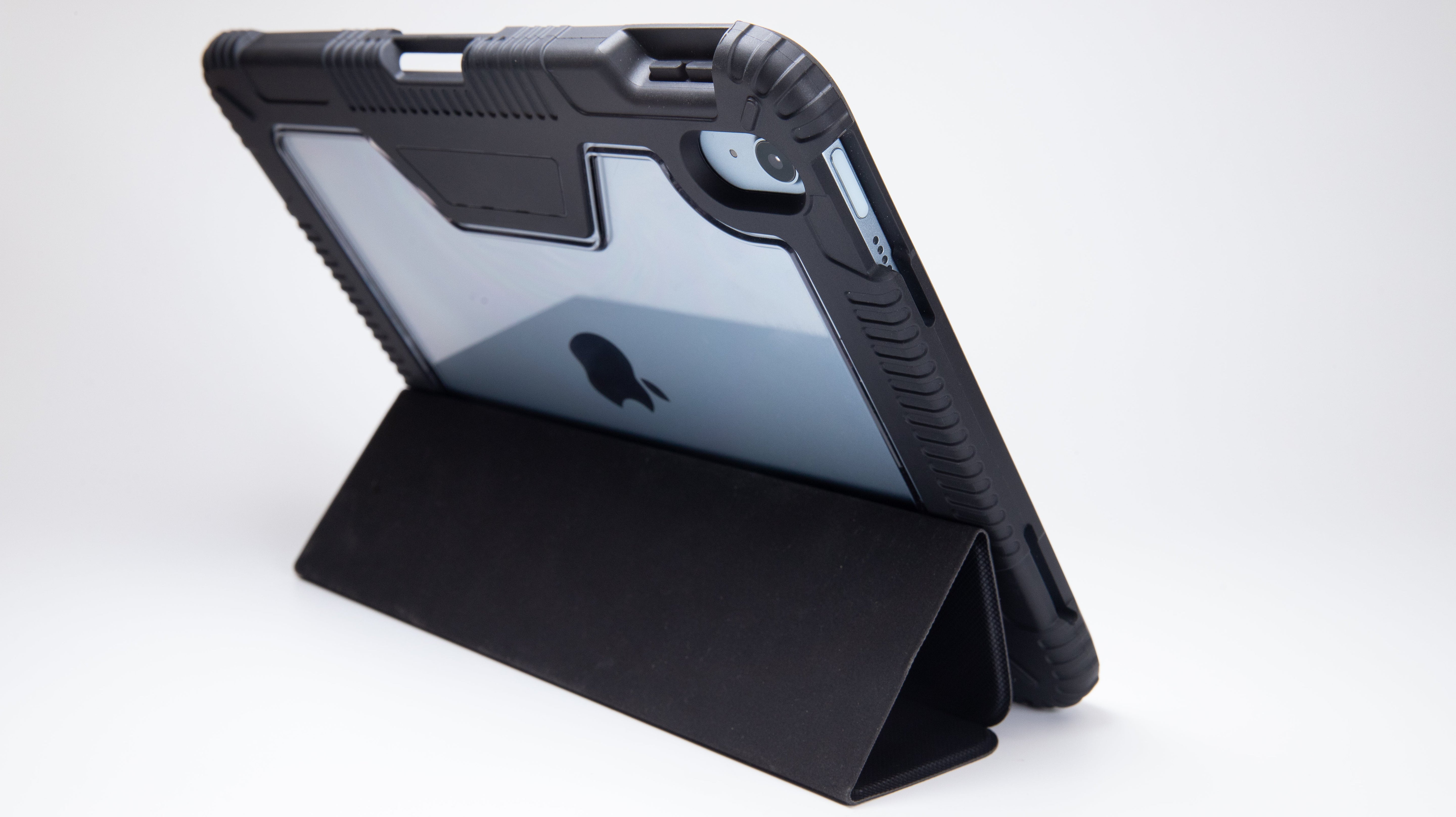 TEKNE Shockproof vegan leather case with stand function for New iPad 11" -Black