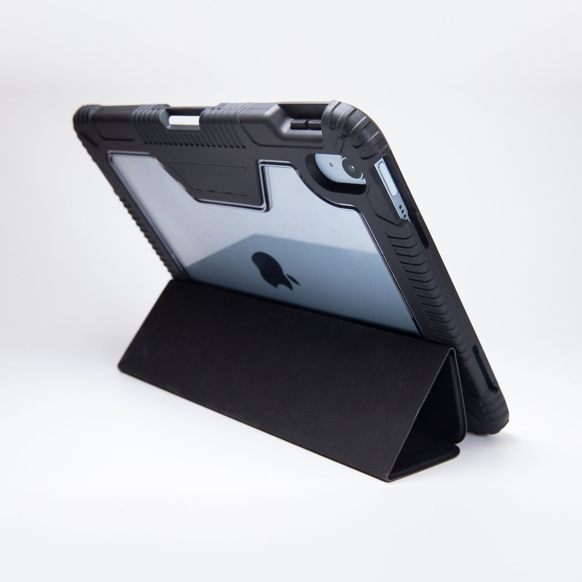 TEKNE Shockproof vegan leather case with stand function for New iPad 11" -Black