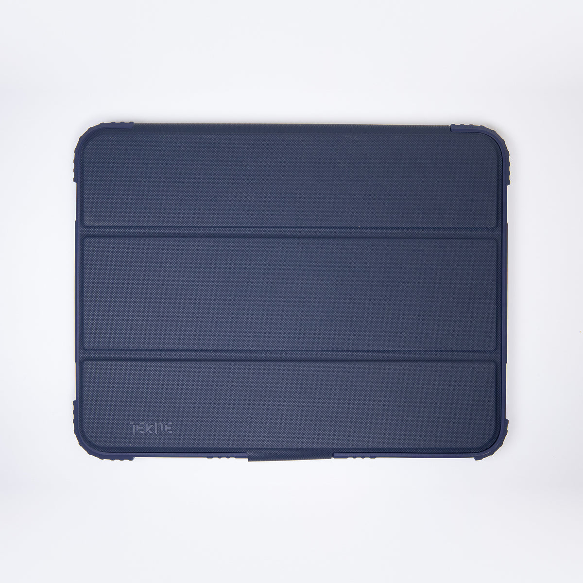 TEKNE Shockproof vegan leather case with stand function for New iPad 11" -Blue