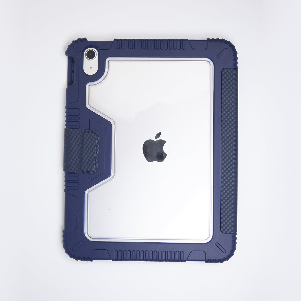 TEKNE Shockproof vegan leather case with stand function for New iPad 11" -Blue