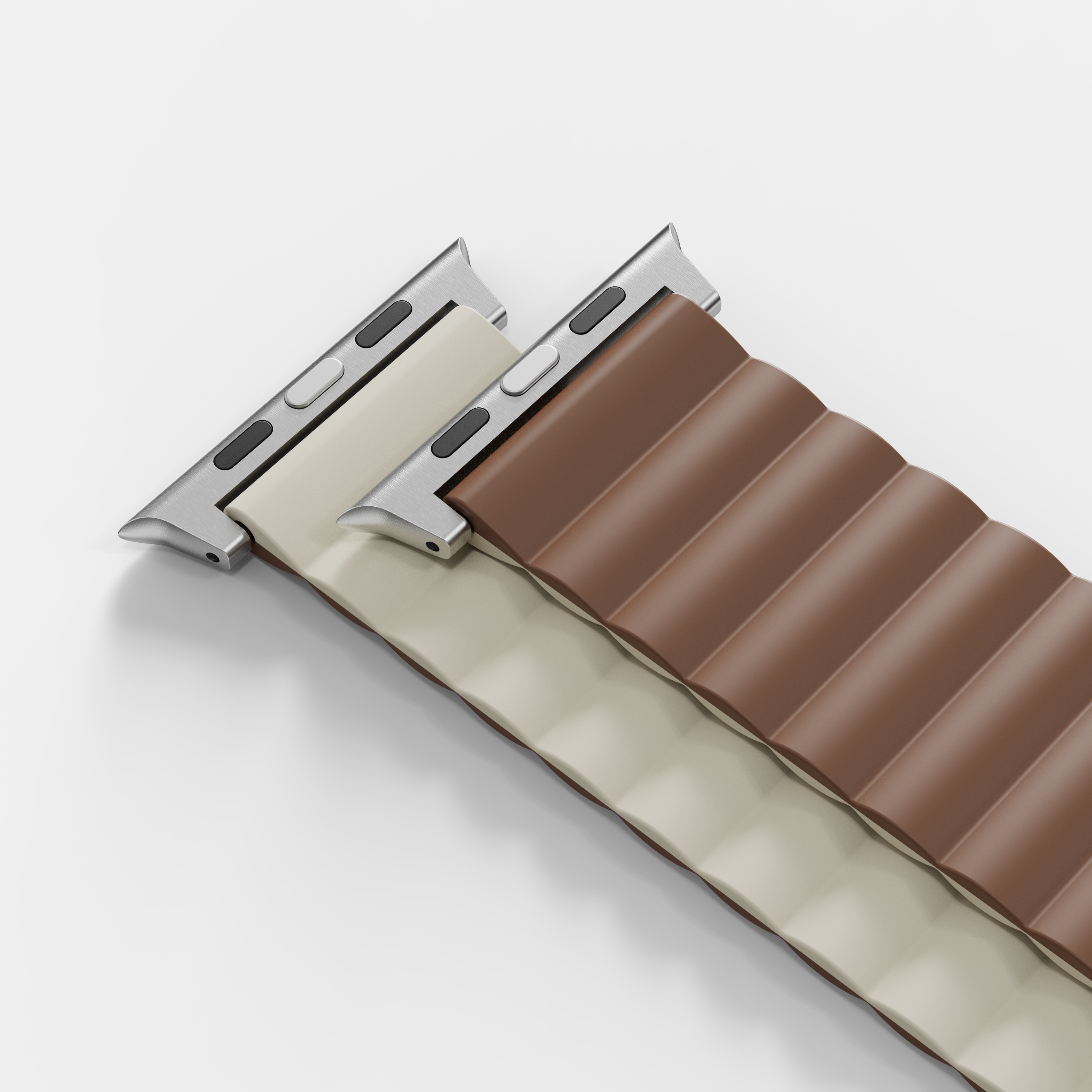 Tekne Reversible Magnetic Silicone Band|Brown- Starlight