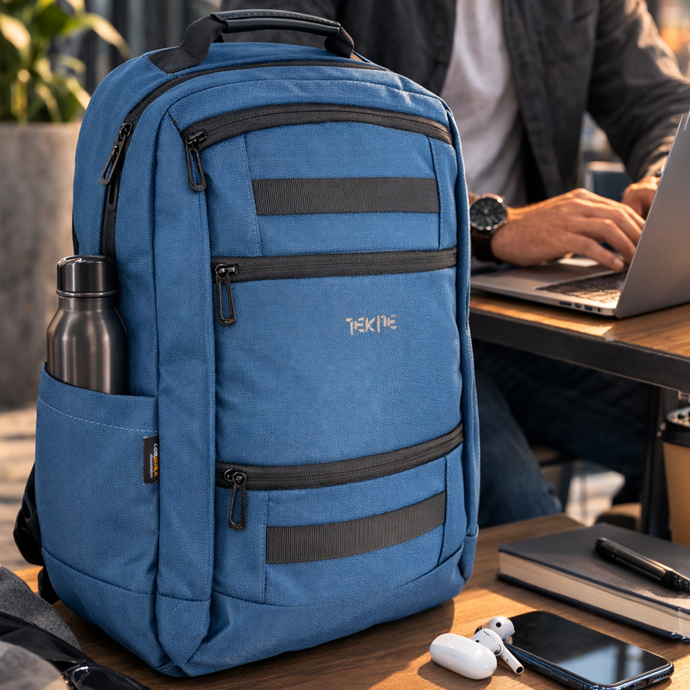 TEKNE Cordura Backpack with 30L Blue