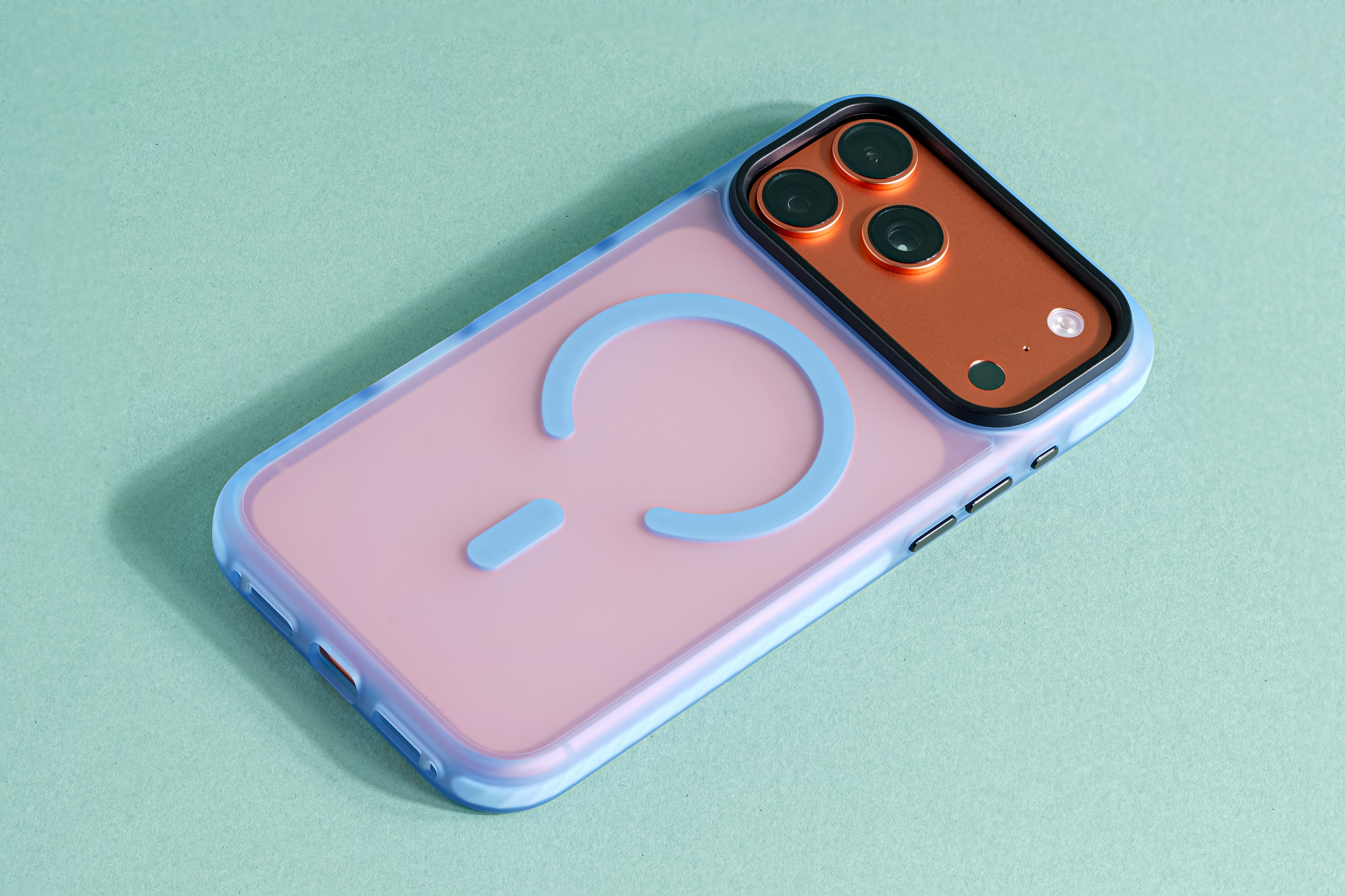 TEKNE Armour Matte Case for iPhone 17 Pro Max-Blue