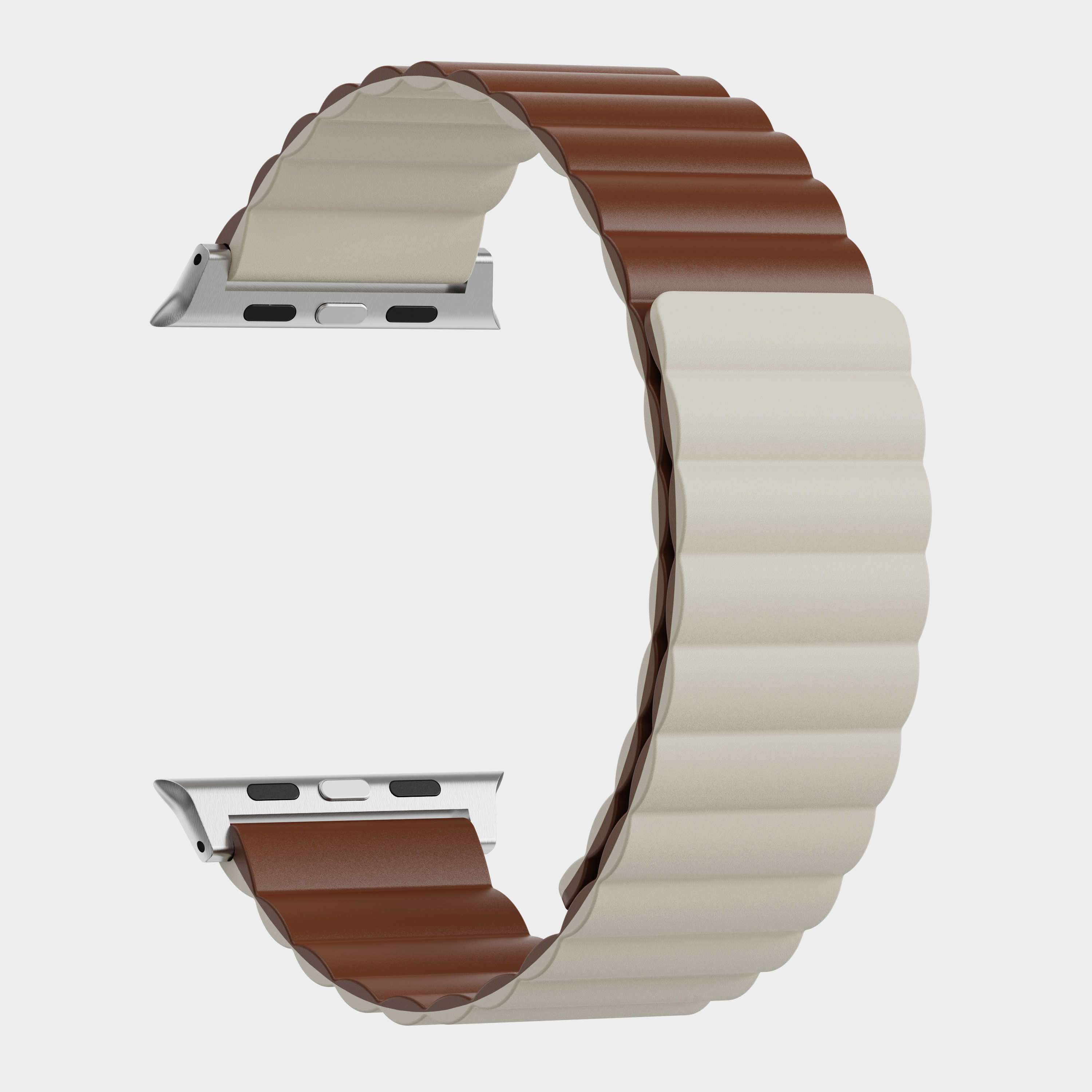 Tekne Reversible Magnetic Silicone Band|Brown- Starlight