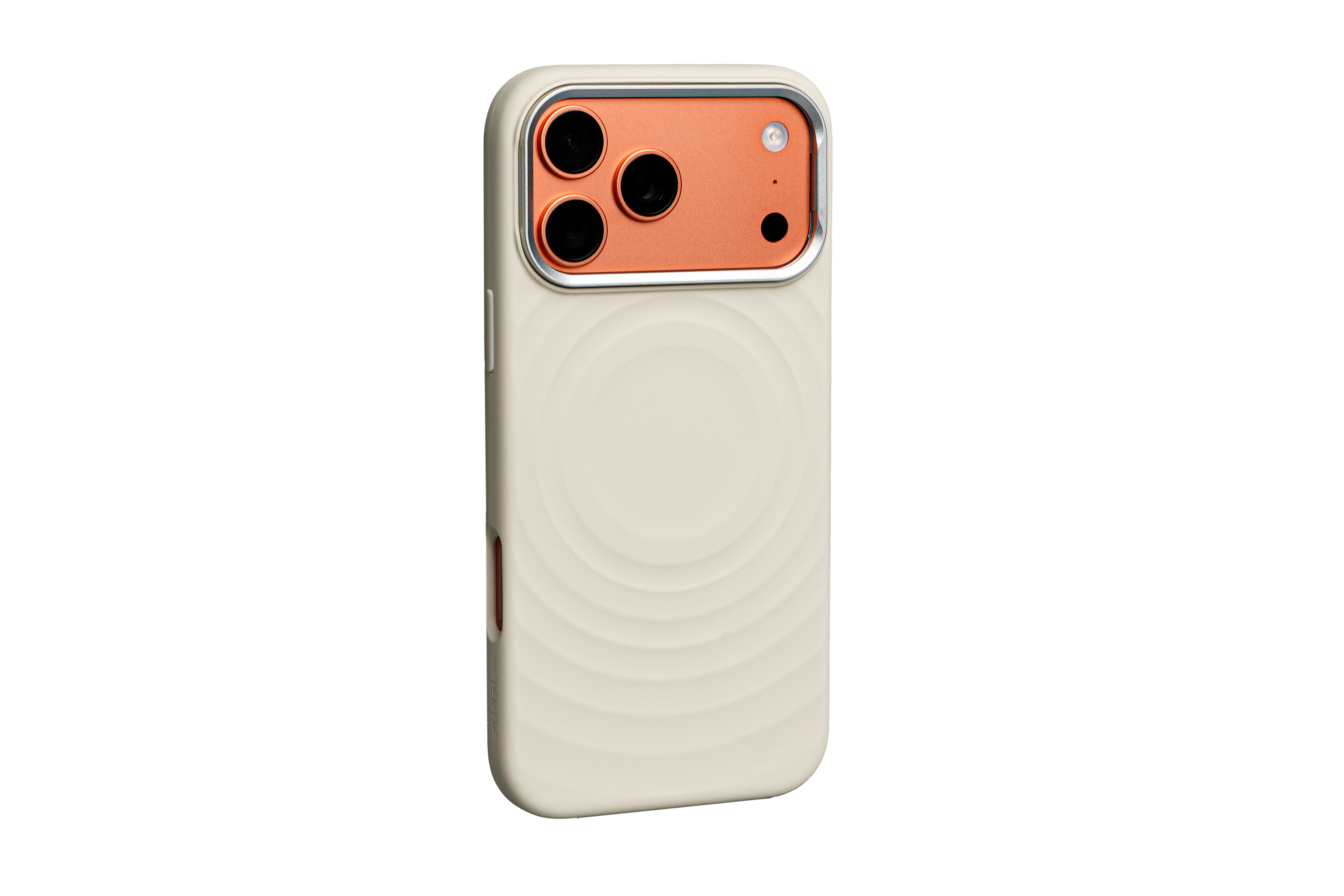 TEKNE WaveStand Silicone Case for iPhone 17 Pro Max-Beige