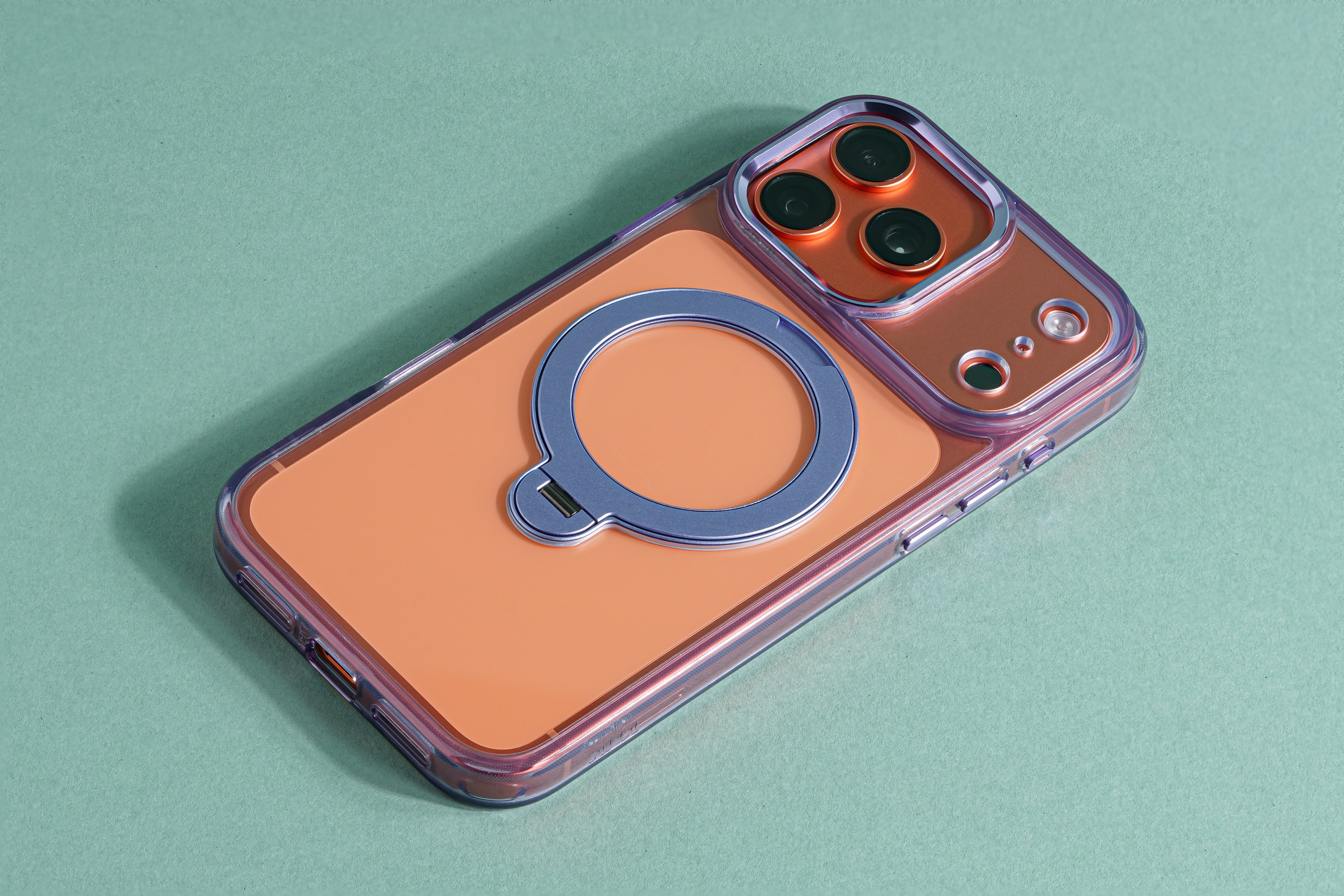 TEKNE Crystal360 Case for iPhone 17 Pro Max-Purple