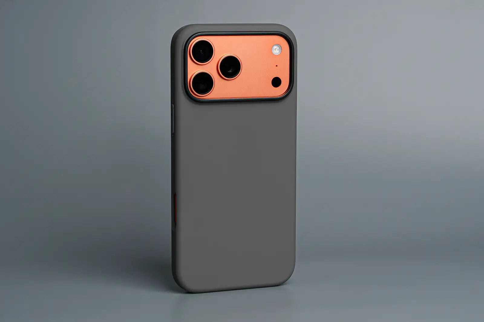 TEKNE Silicone MagSafe Case for iPhone 17 Pro Max-Stone Gray