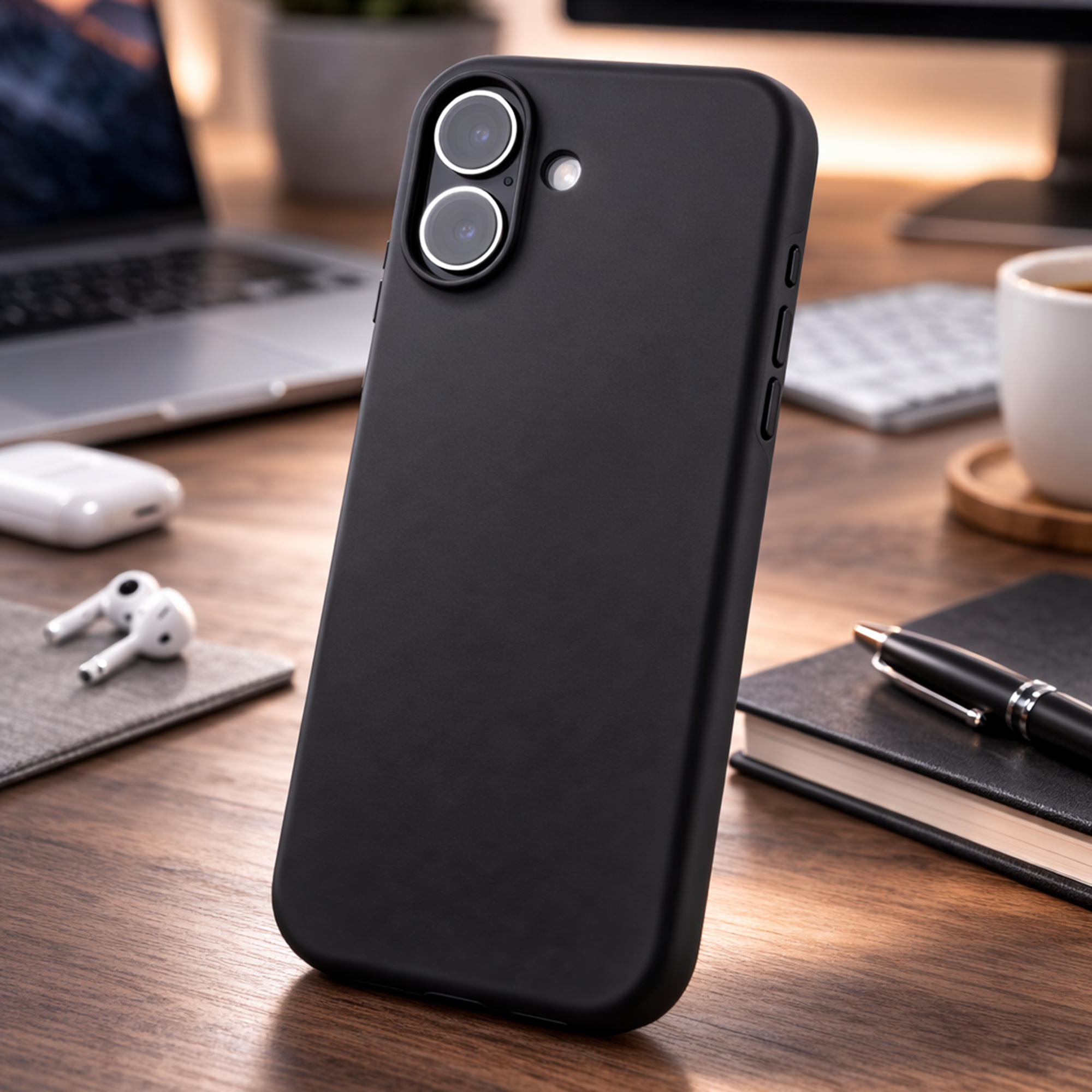 TEKNE Solid MagSafe Case for iPhone 17-Black
