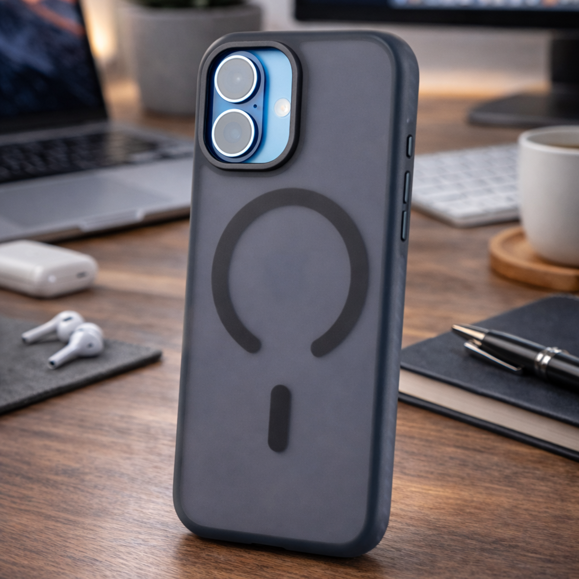 TEKNE Armour Matte Case for iPhone 17 -Black