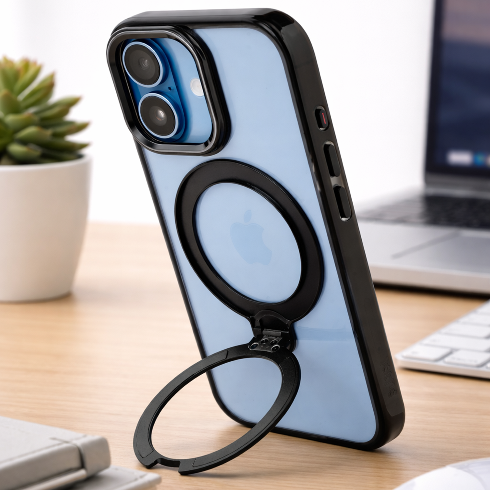 TEKNE Crystal360 Case for iPhone 17-Black